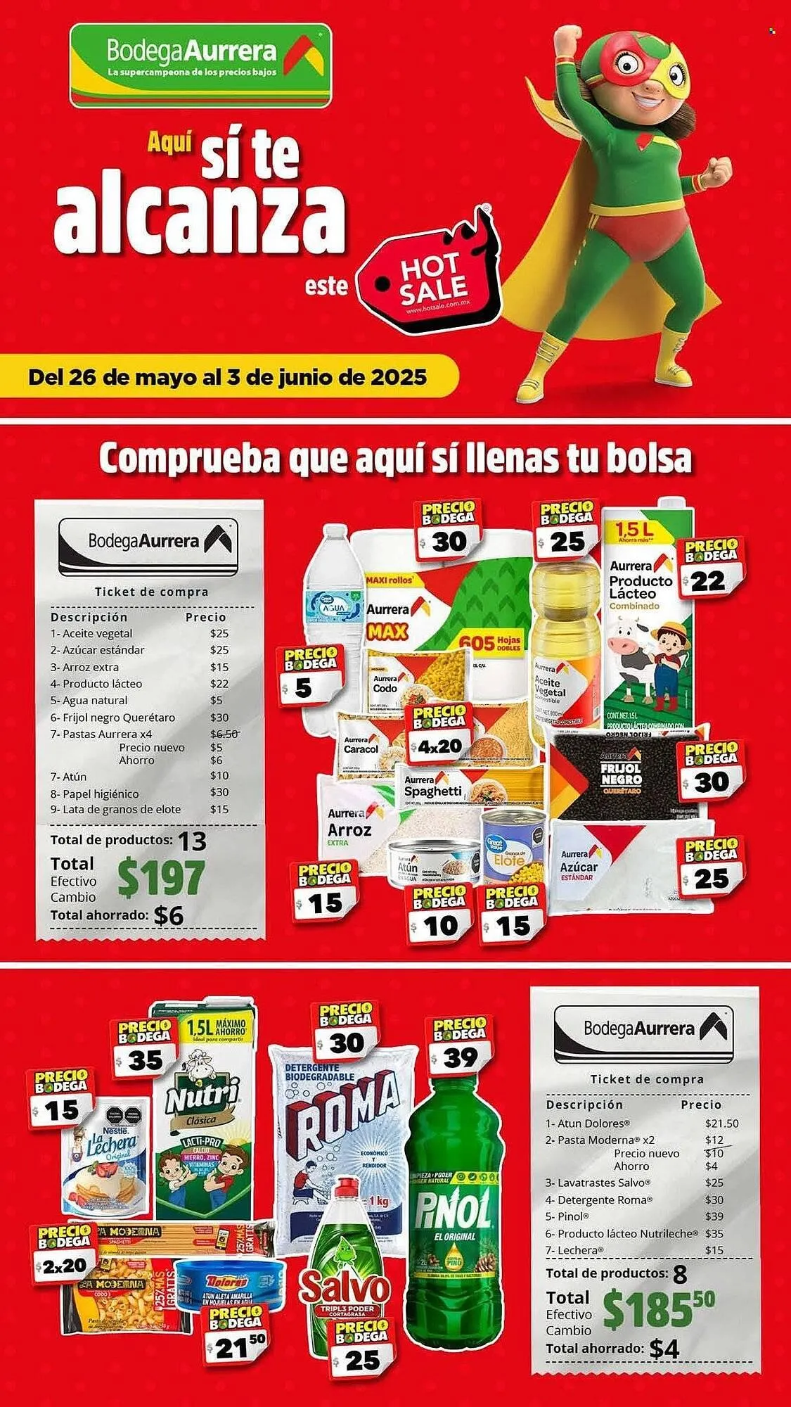 Catálogo de Catálogo Bodega Aurrerá 26 de mayo al 3 de junio 2025 - Pagina 1
