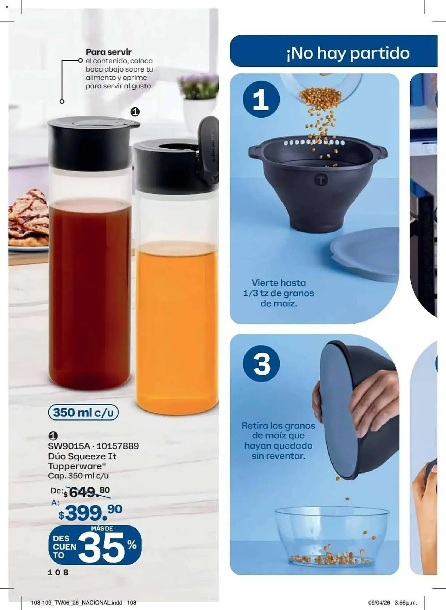 Catálogo de Catálogo Tupperware 18 de mayo al 14 de junio 2026 - Pagina 108