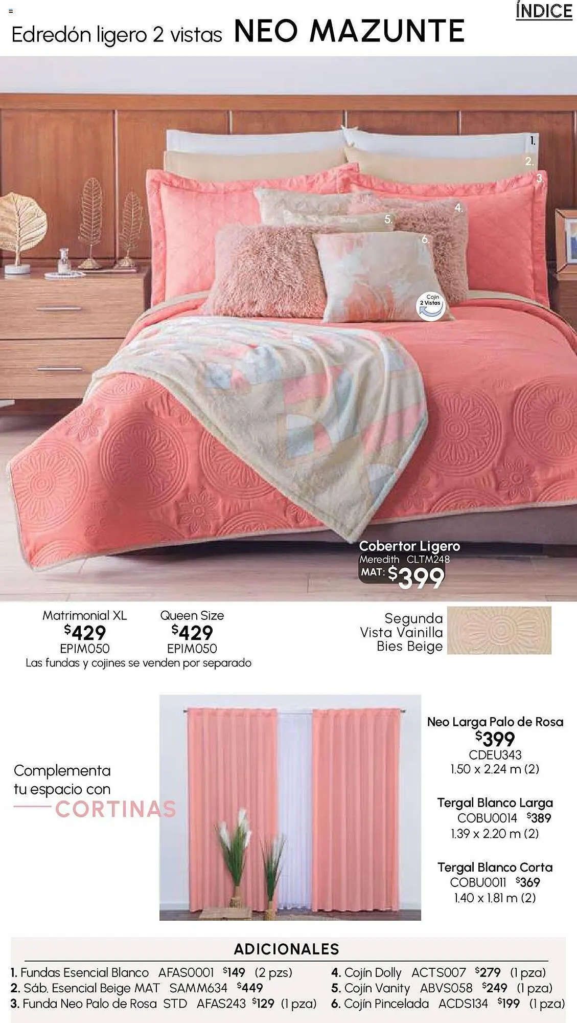 Catálogo de Catálogo Colchas Concord 13 de julio al 20 de julio 2023 - Pagina 15