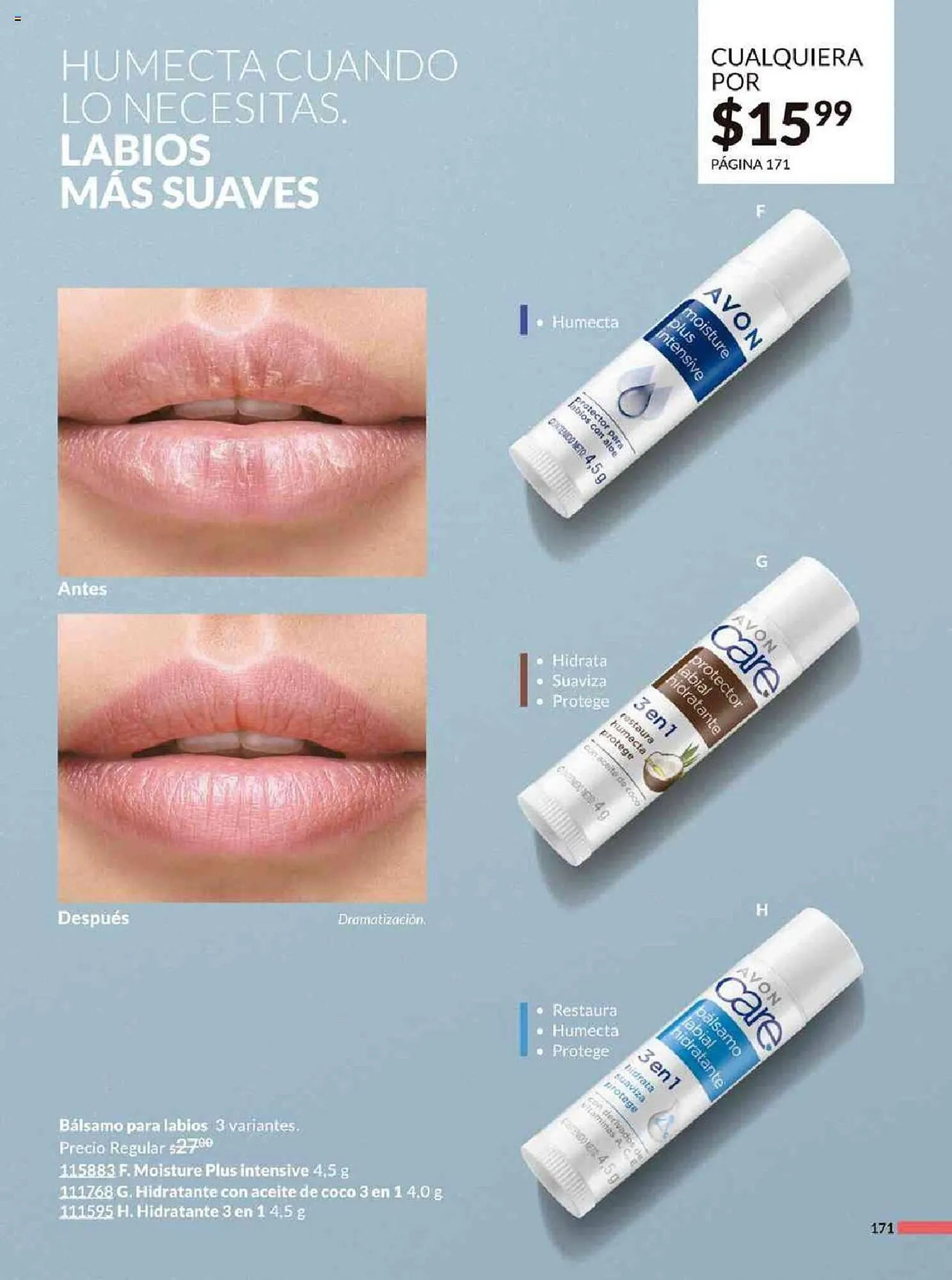 Catálogo de Catálogo Avon 14 de marzo al 22 de abril 2024 - Pagina 171