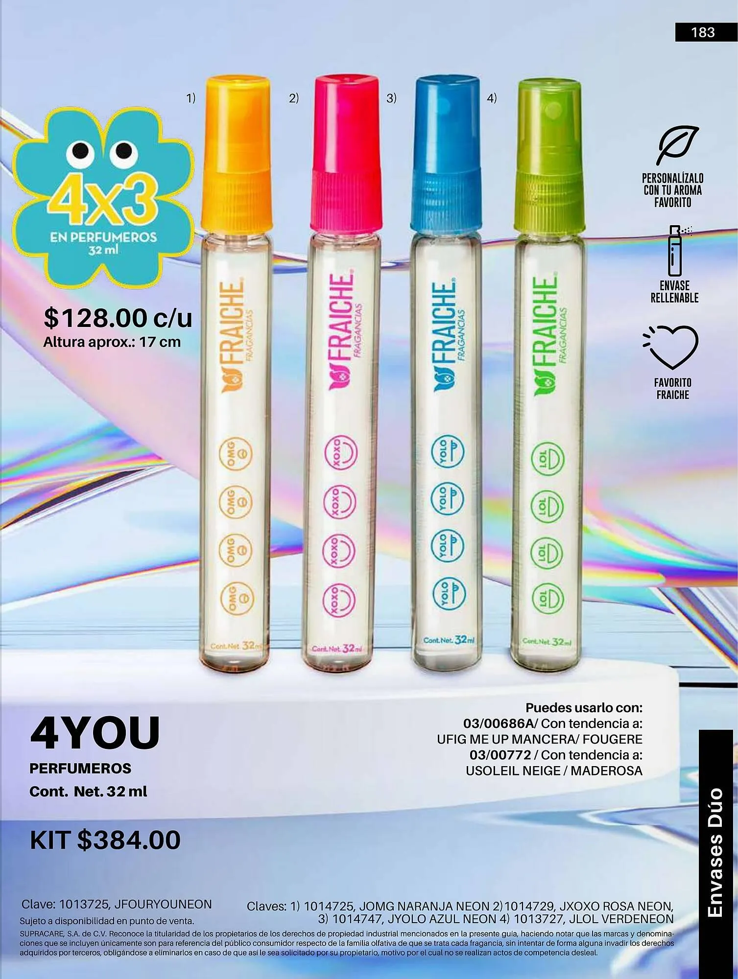 Catálogo de Catálogo Fraiche 11 de marzo al 30 de abril 2026 - Pagina 185