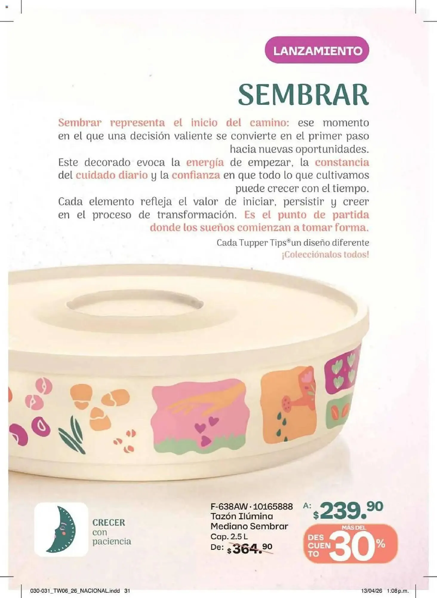 Catálogo de Catálogo Tupperware 18 de mayo al 14 de junio 2026 - Pagina 31