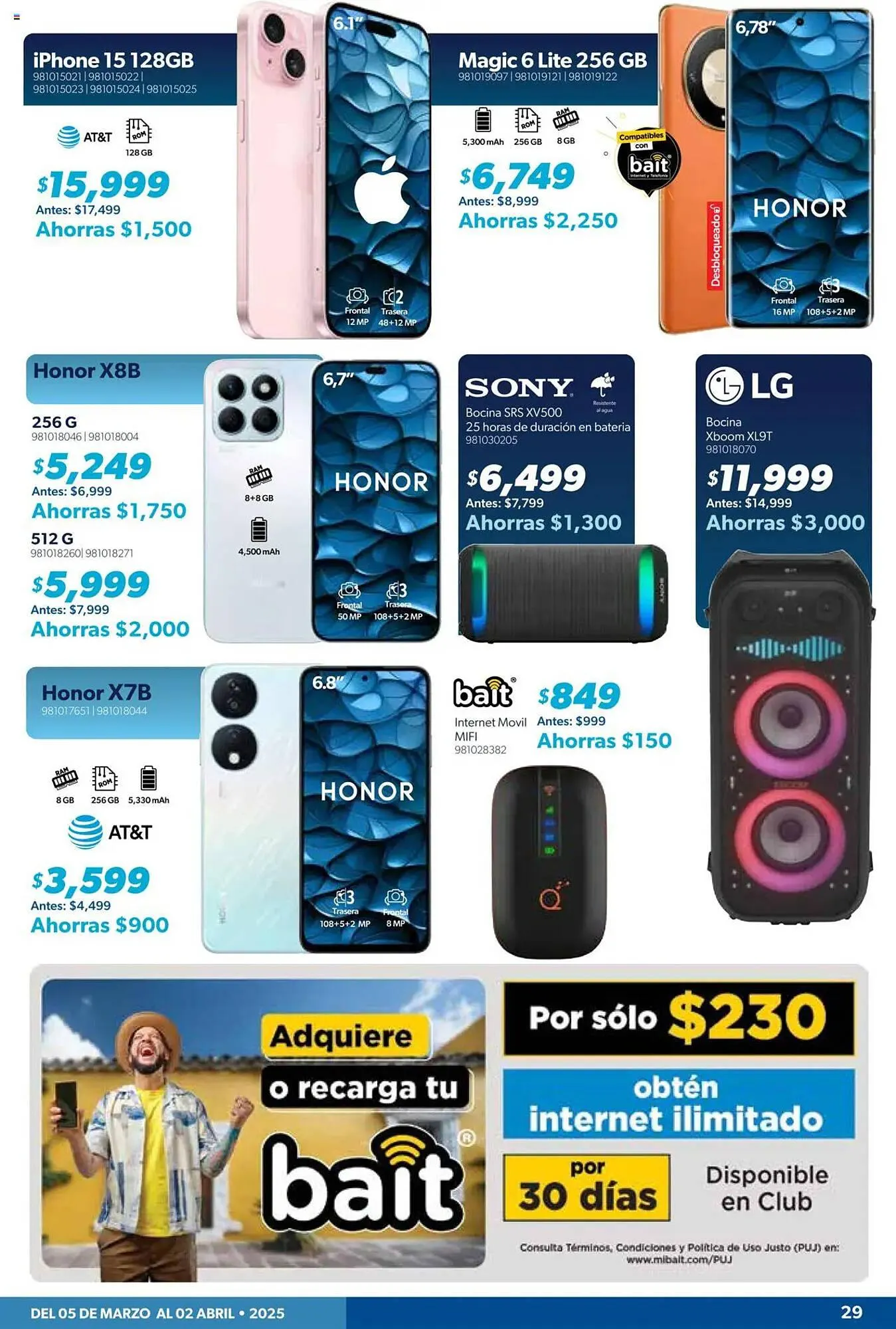 Catálogo de Catálogo Sam's Club 5 de marzo al 2 de abril 2025 - Pagina 29