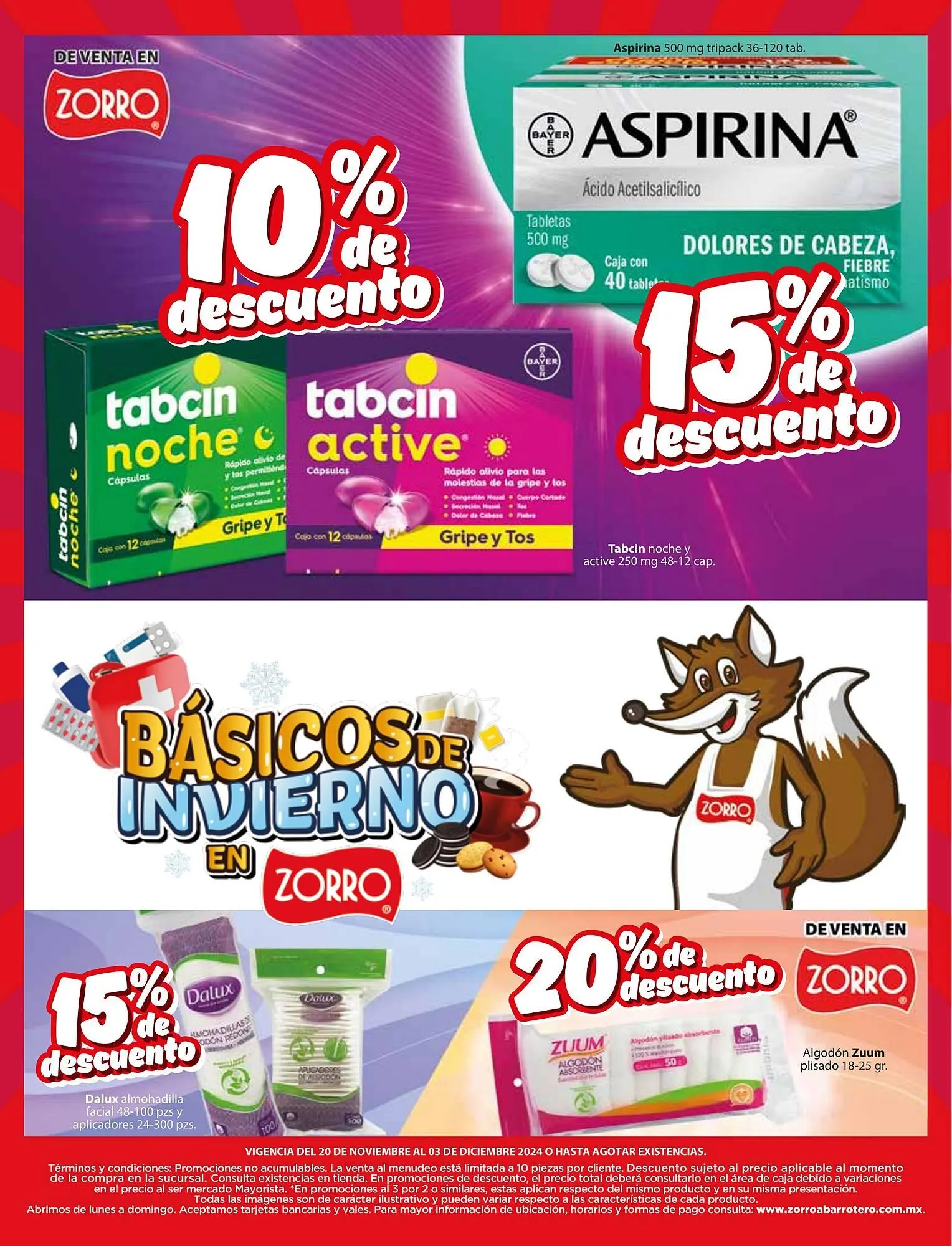 Catálogo de Catálogo Zorro 20 de noviembre al 3 de diciembre 2024 - Pagina 2