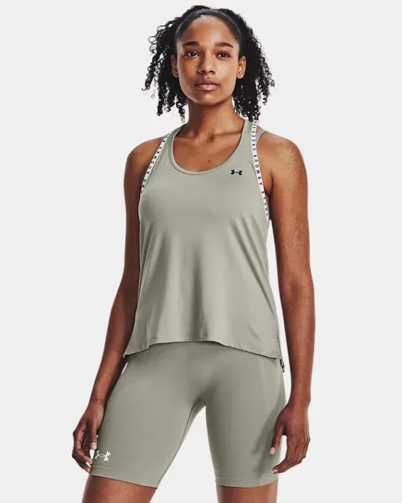 Playera sin Mangas UA Knockout para Mujer