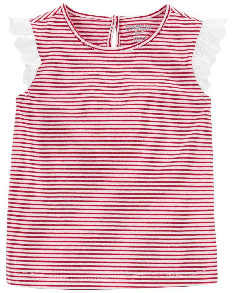 Blusa Con Bordado Inglés Oshkosh B'Gosh