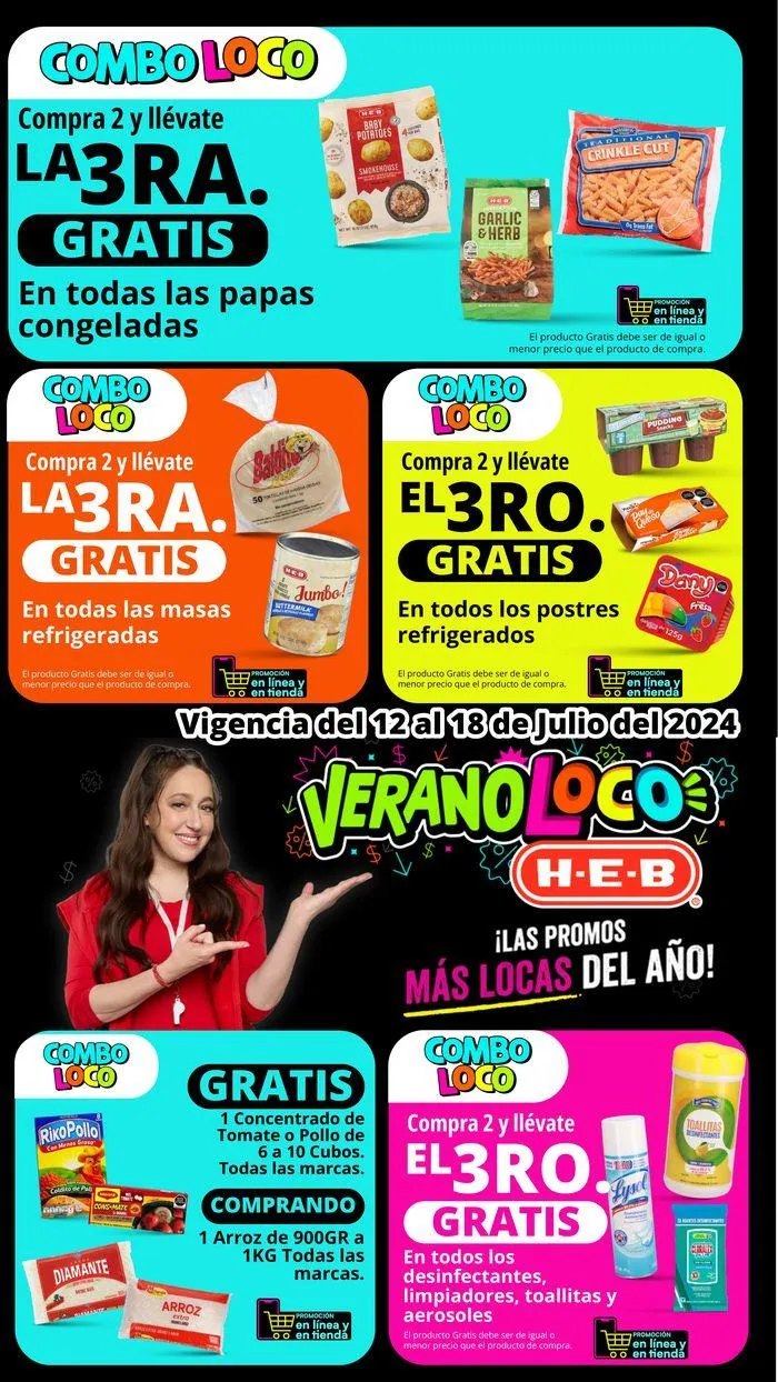 Catálogo de HEB - Combo Loco 15 de julio al 18 de julio 2024 - Pagina 3