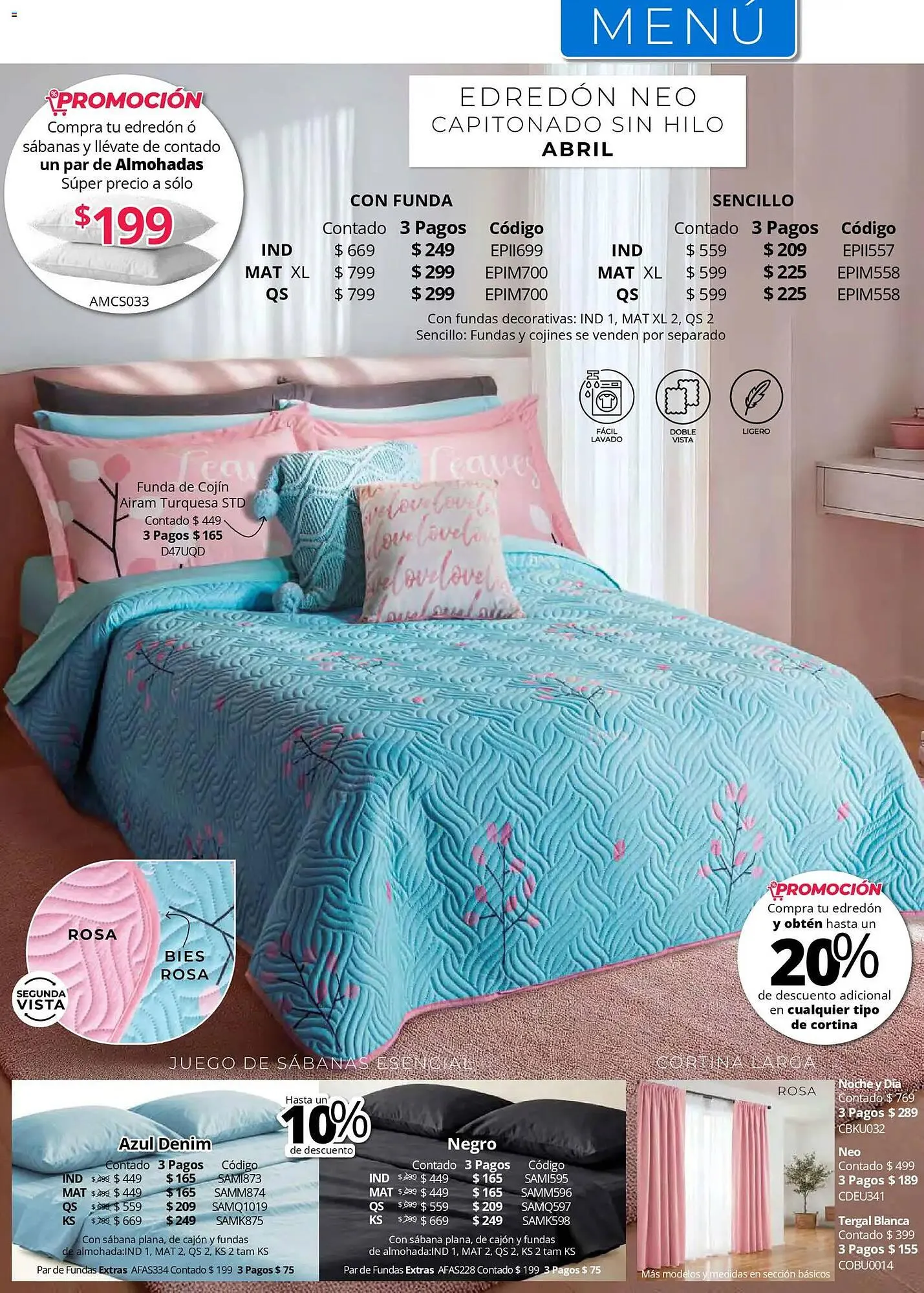 Catálogo de Catálogo Colchas Concord 1 de mayo al 1 de agosto 2026 - Pagina 70