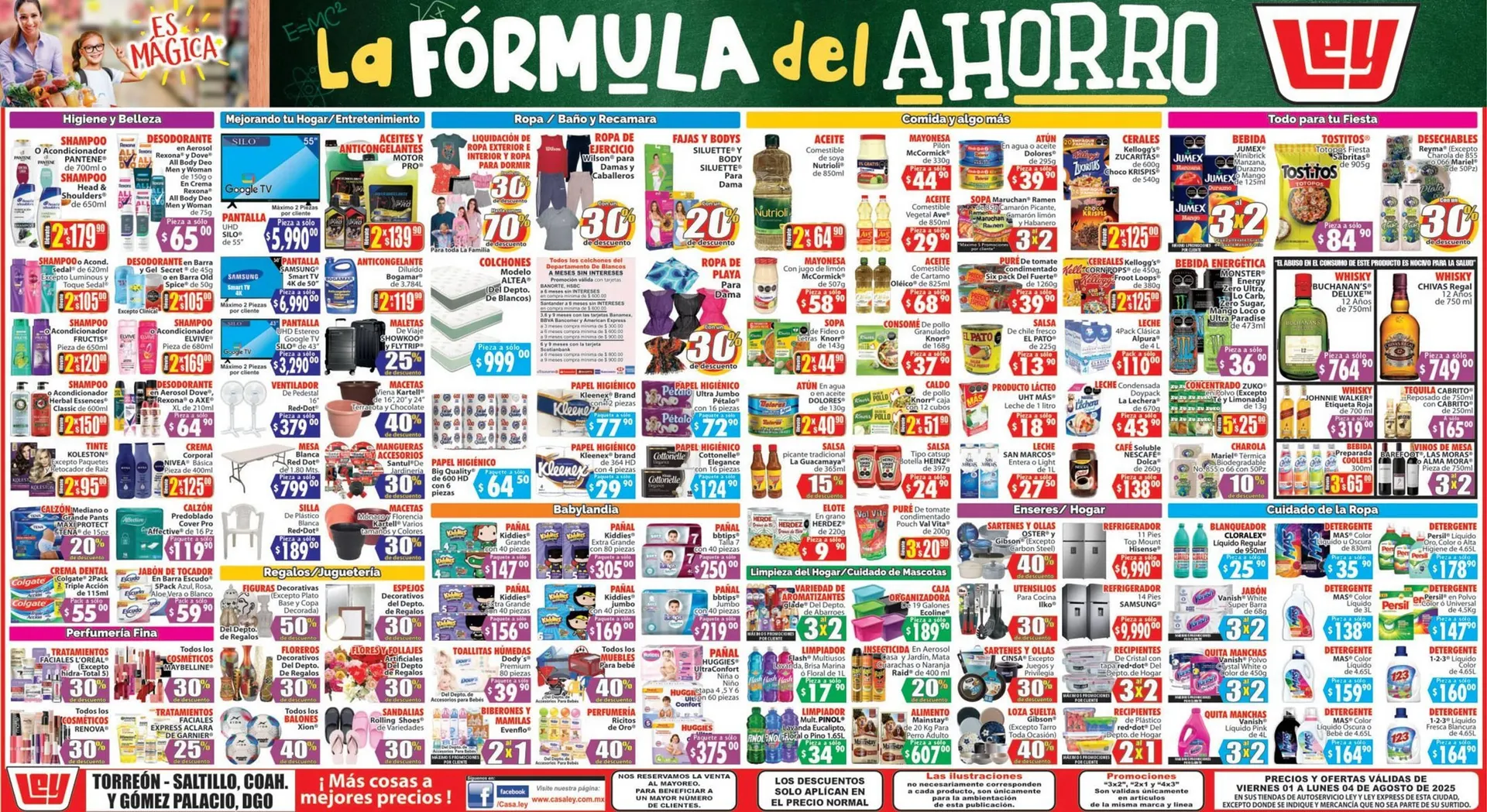Catálogo de Catálogo Casa Ley 4 de agosto al 4 de agosto 2025 - Pagina 2