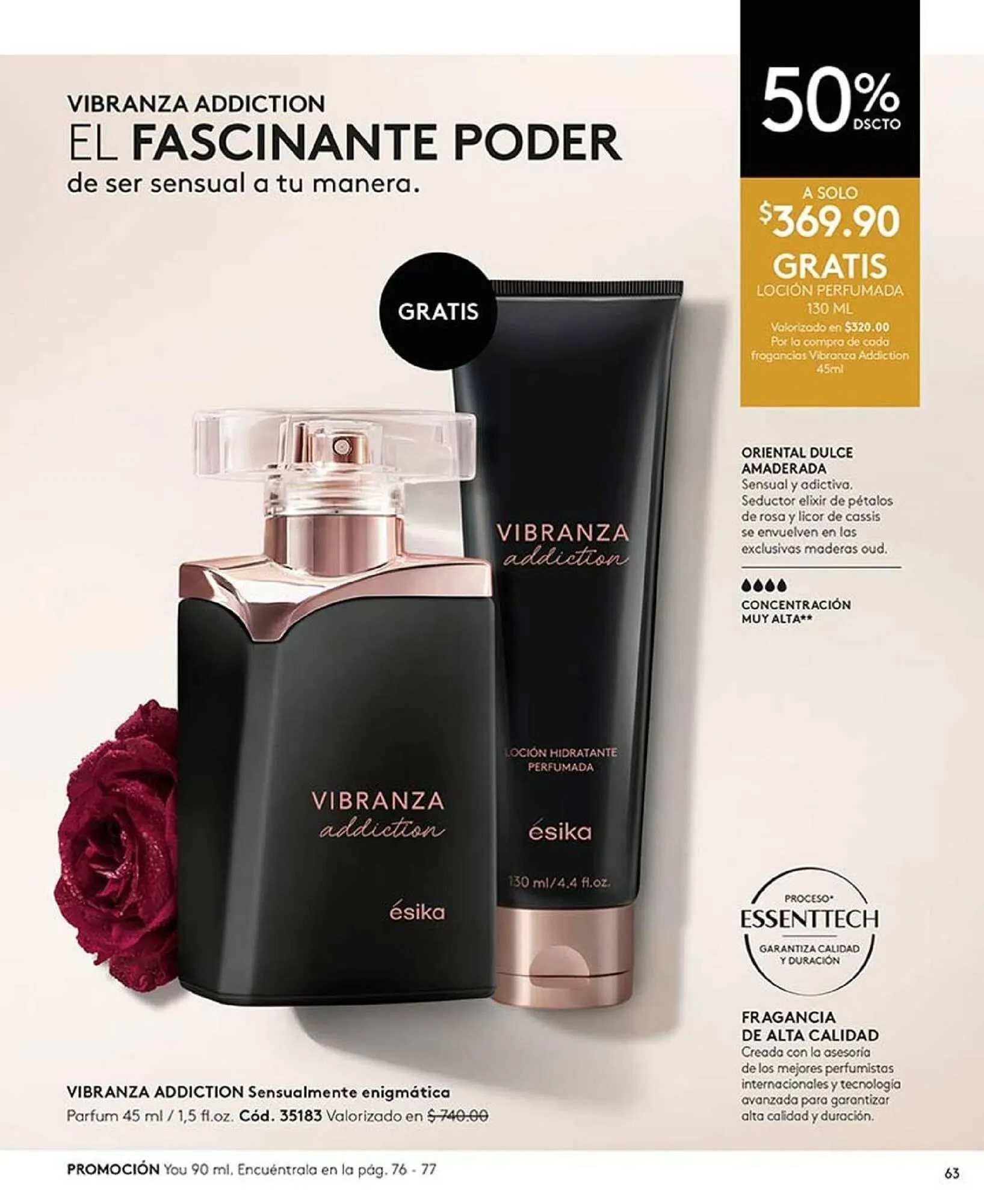 Catálogo de Catálogo Ésika 22 de enero al 28 de febrero 2026 - Pagina 63