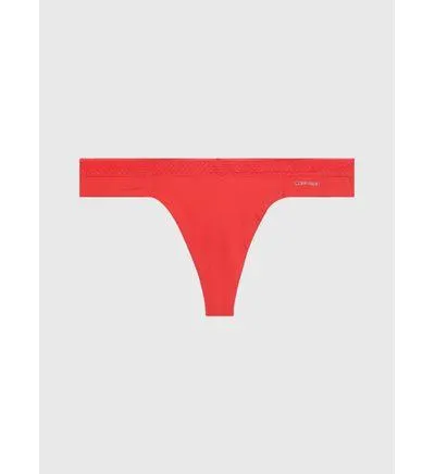 Tanga Calvin Klein Seductive Comfort Mujer Naranja