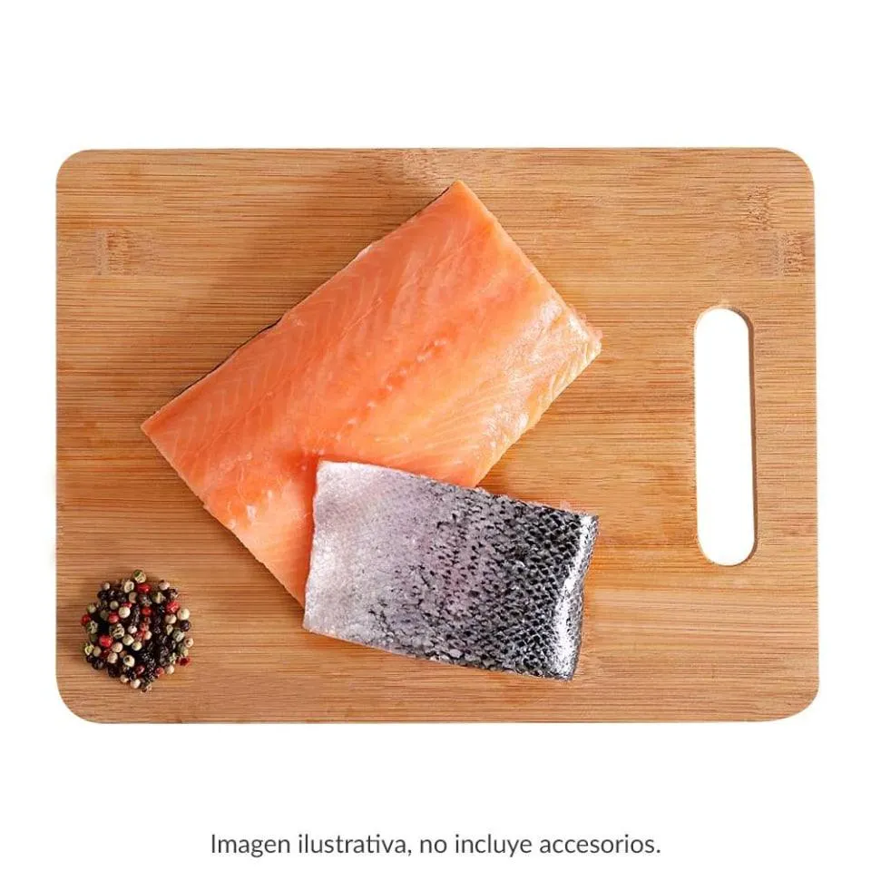 Filete de salmón Chileno con piel por kg