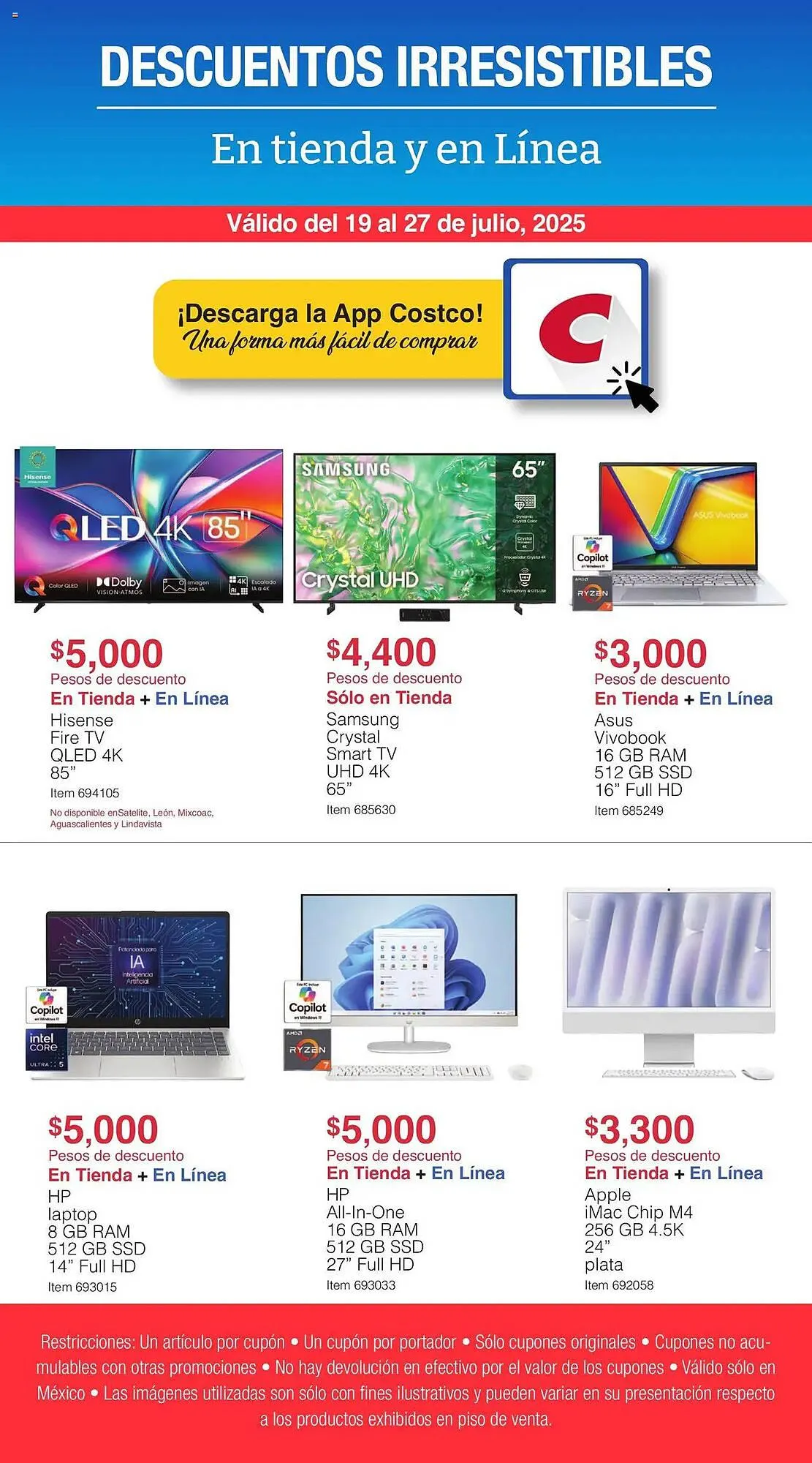 Catálogo de Catálogo Costco 21 de julio al 27 de julio 2025 - Pagina 1