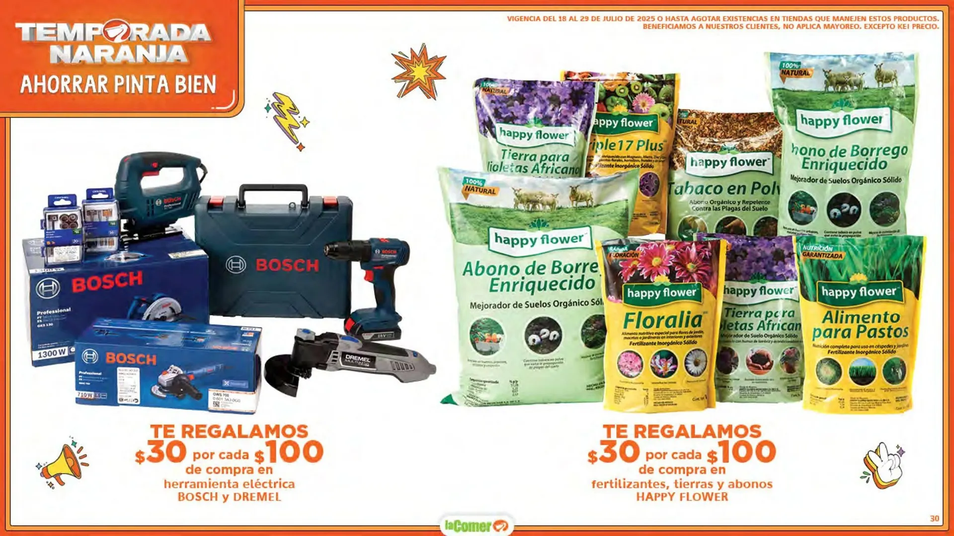 Catálogo de Catálogo La Comer 18 de julio al 29 de julio 2025 - Pagina 30