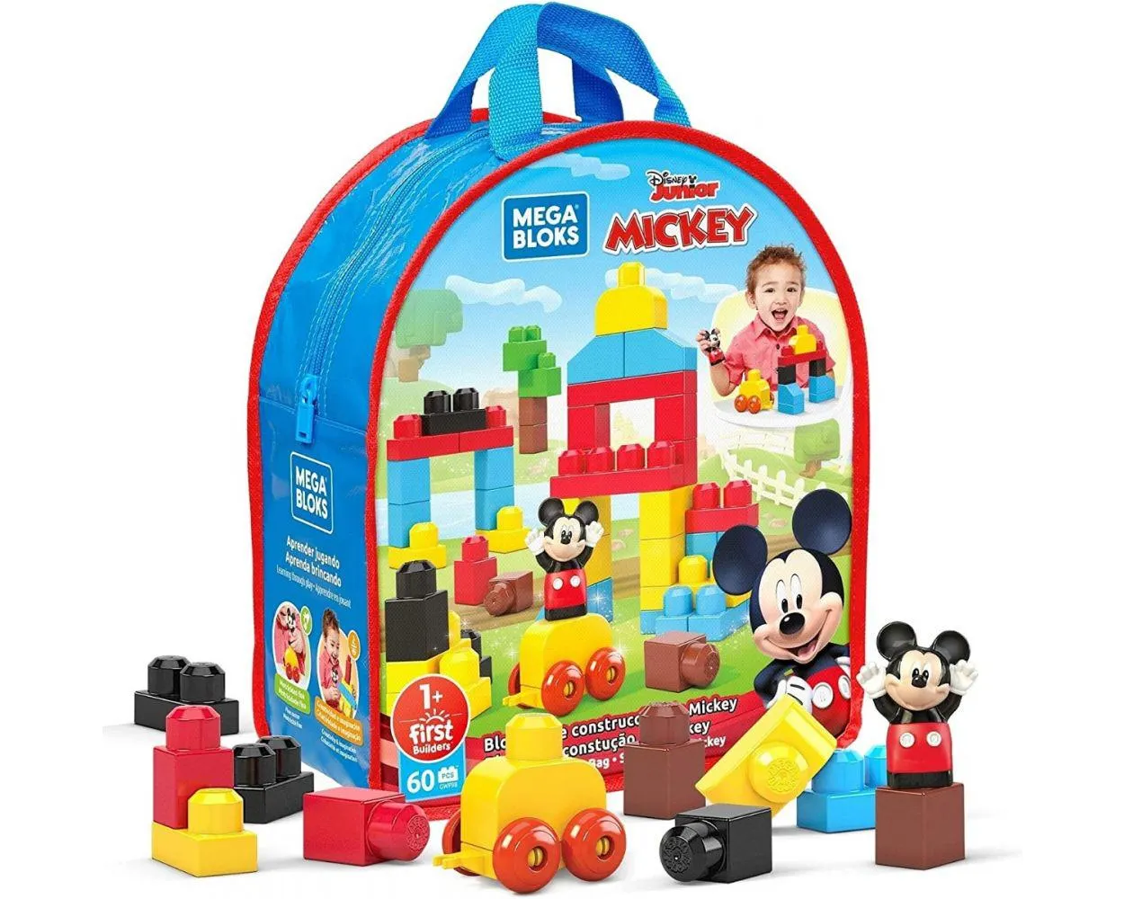 Mega Bloks Disney Bolsa De Construcción de Mickey