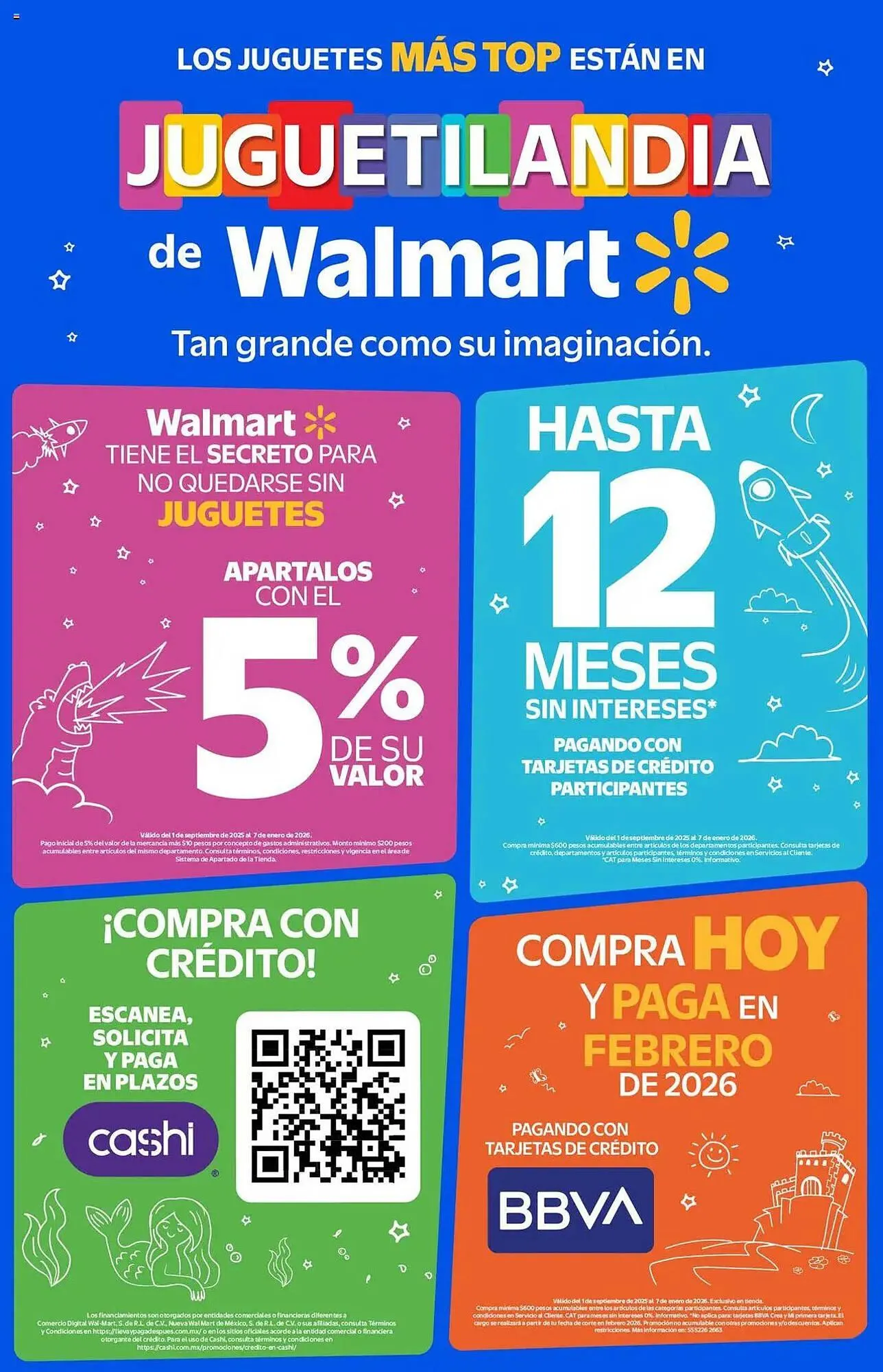 Catálogo de Folleto Walmart 20 de septiembre al 7 de enero 2026 - Pagina 2