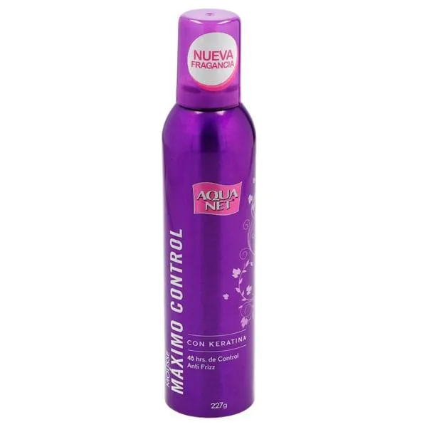 Mousse Aquanet máximo control 227 g