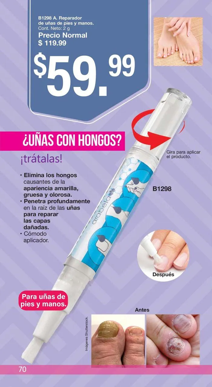 Catálogo de Arabela Campaña 20 29 de agosto al 19 de septiembre 2024 - Pagina 70