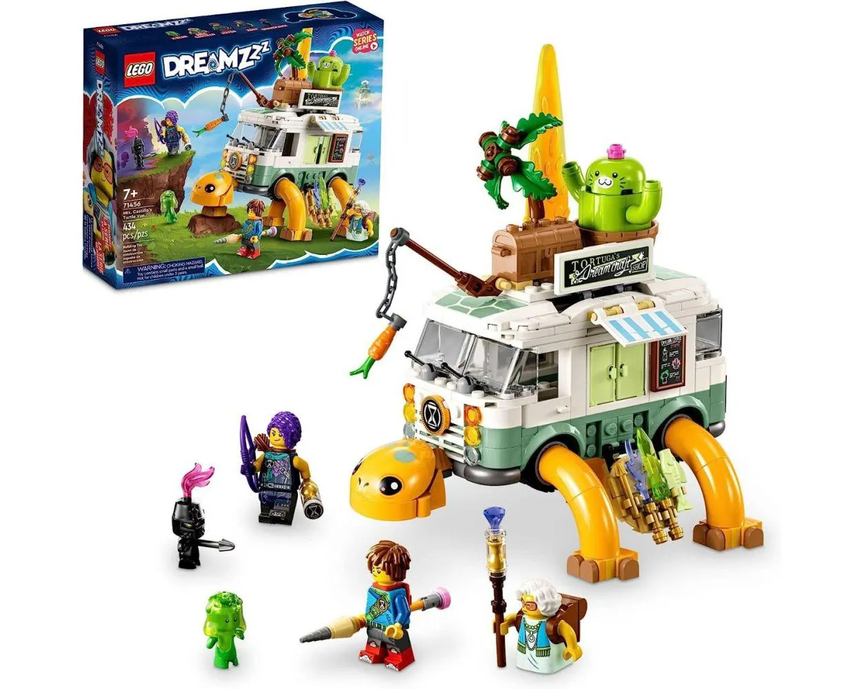 Lego DREAMZzz Camioneta Tortuga de la Señora Castillo 71456