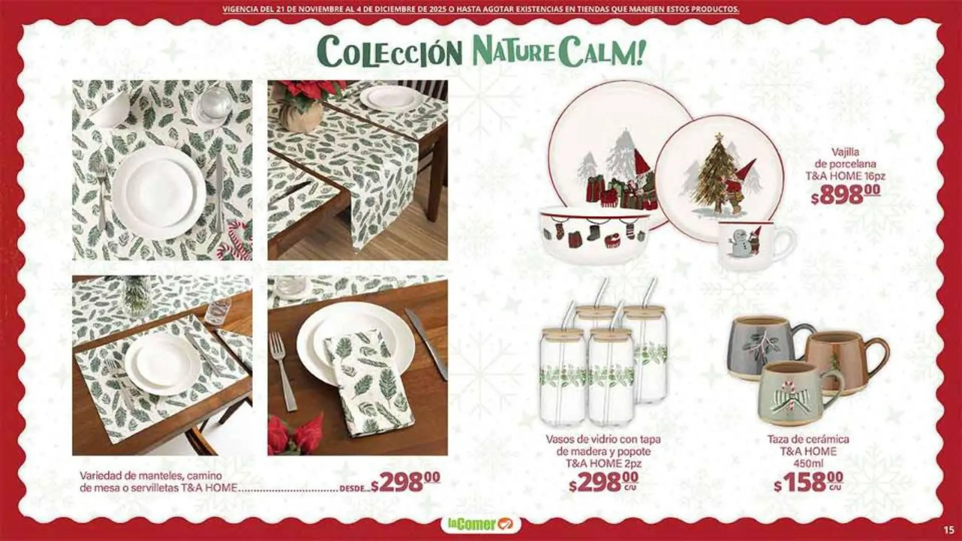 Catálogo de Folleto La Comer 21 de noviembre al 4 de diciembre 2025 - Pagina 15