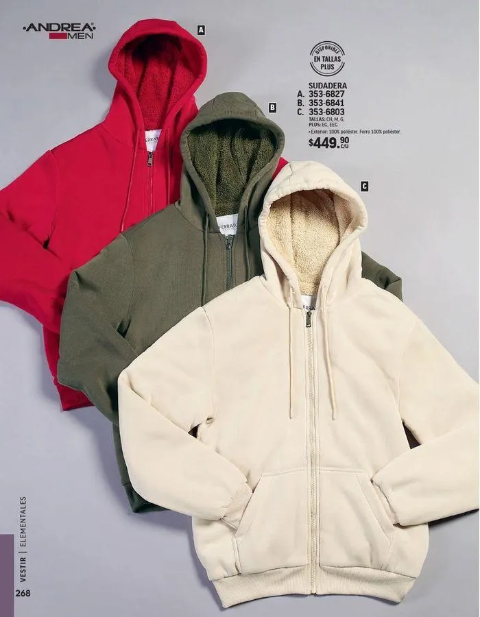 Catálogo de ANDREA - VESTIR CABALLERO 26 de agosto al 25 de enero 2025 - Pagina 86