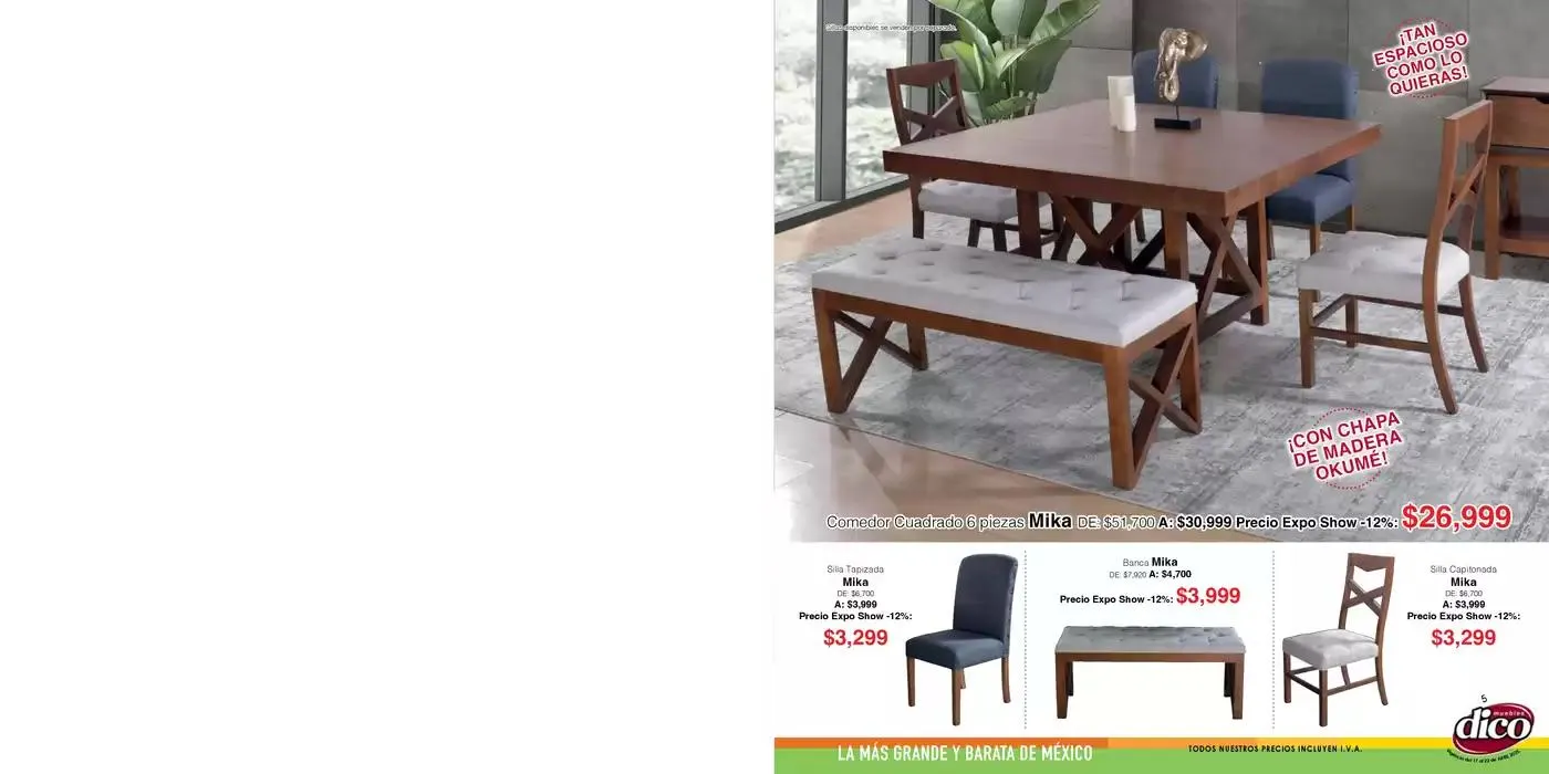 Catálogo de Muebles Dico Exposhow Centro Abril 25 17 de abril al 22 de abril 2025 - Pagina 5