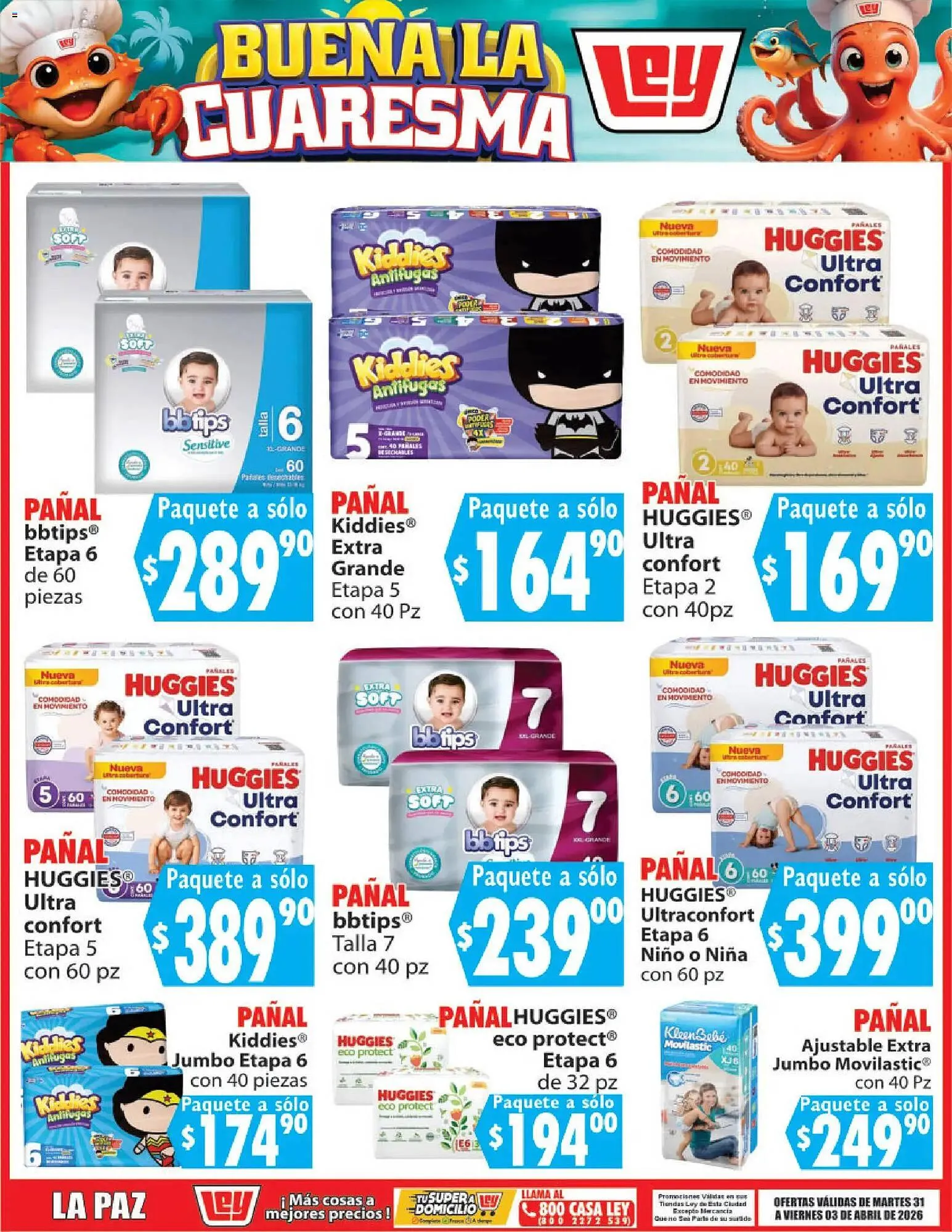 Catálogo de Folleto Casa Ley 31 de marzo al 3 de abril 2026 - Pagina 12