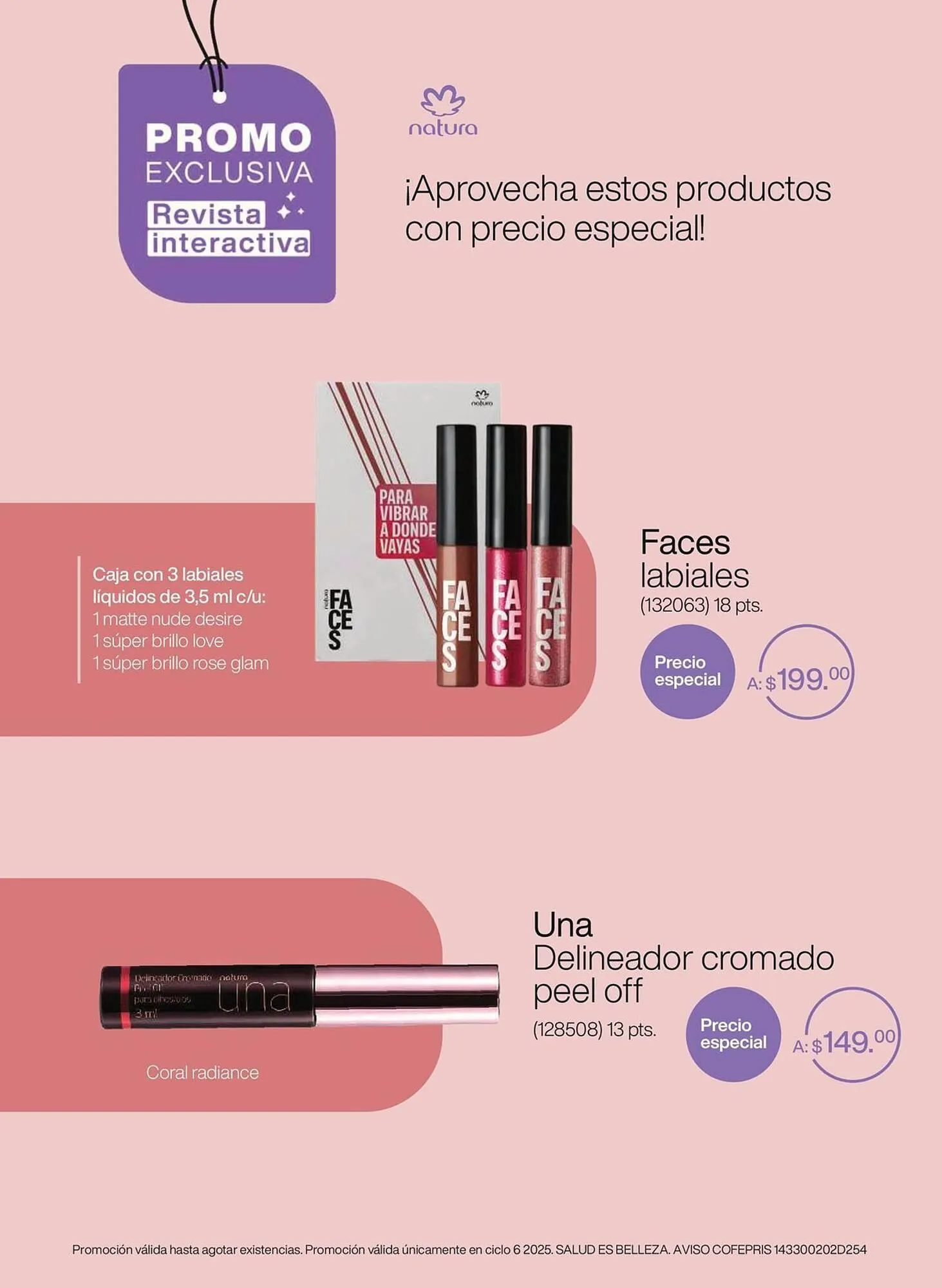 Catálogo de Catálogo Natura 22 de abril al 30 de junio 2025 - Pagina 6