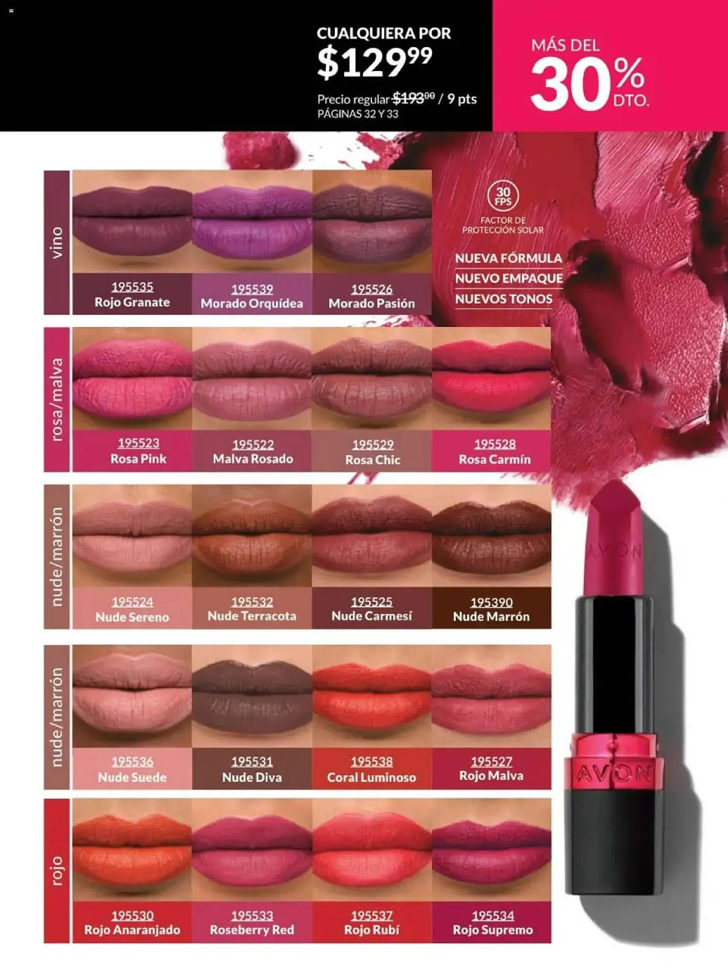 Catálogo de Catálogo Avon 26 de febrero al 23 de abril 2026 - Pagina 33