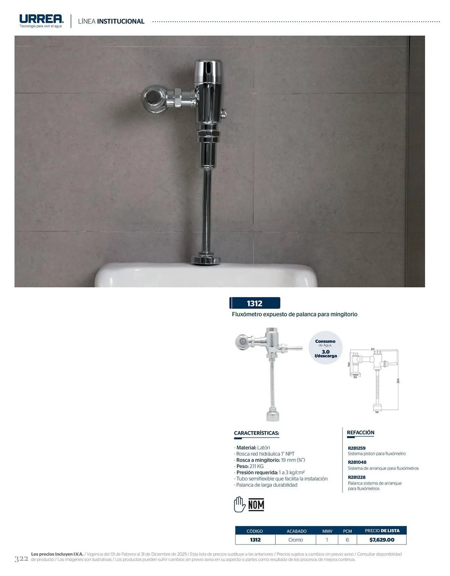 Catálogo de Catálogo Urrea 28 de febrero al 28 de febrero 2026 - Pagina 328