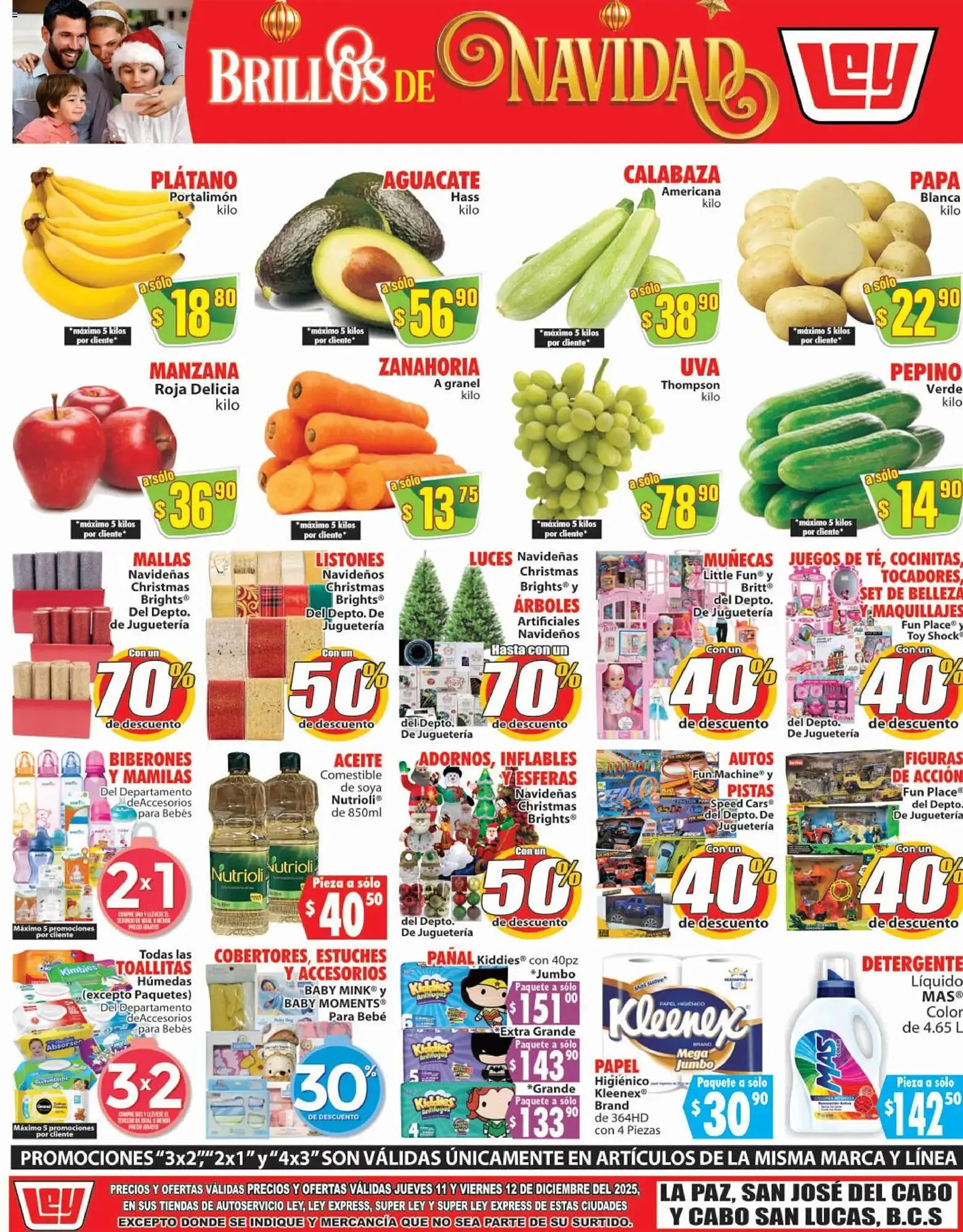 Catálogo de Folleto Casa Ley 11 de diciembre al 12 de diciembre 2025 - Pagina 1