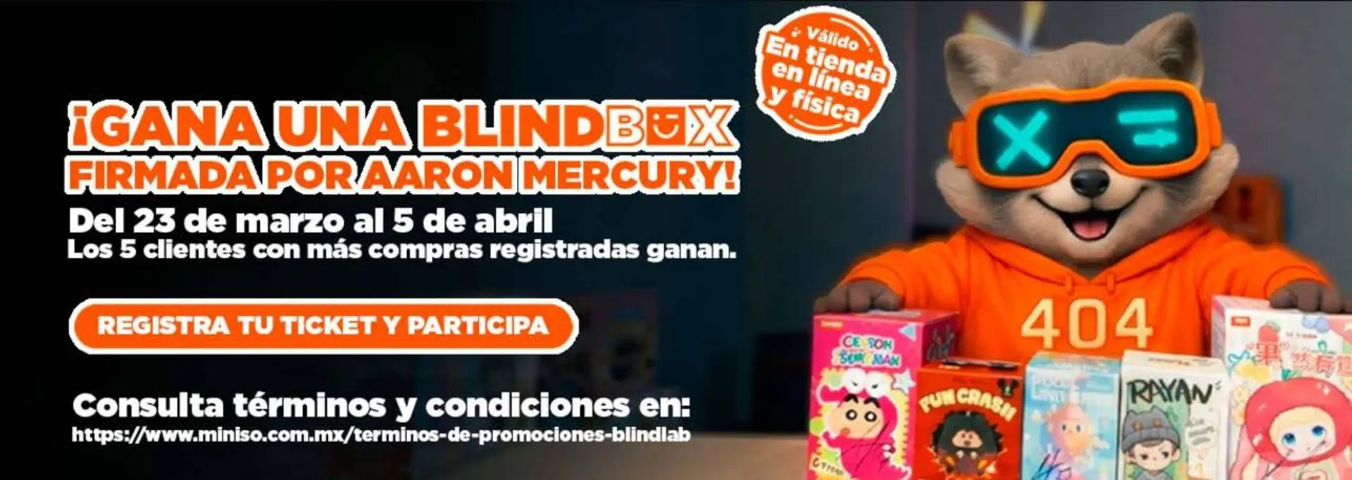 Catálogo de Catálogo Miniso 23 de marzo al 5 de abril 2026 - Pagina 1