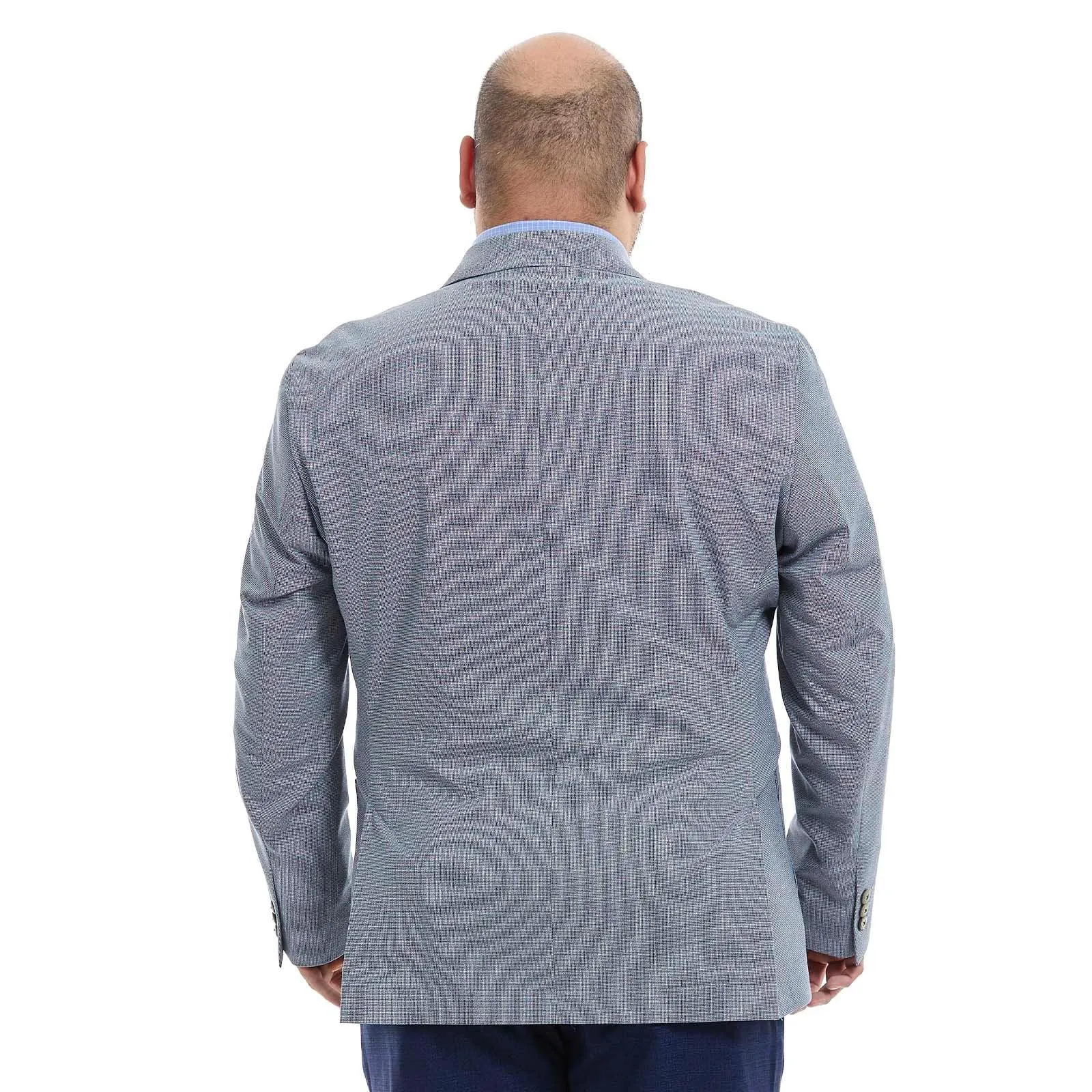 Saco casual para hombre | Azul | Tallas extras