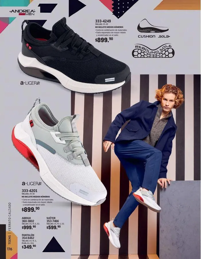 Catálogo de ANDREA - CALZADO CABALLERO 26 de agosto al 25 de enero 2025 - Pagina 84