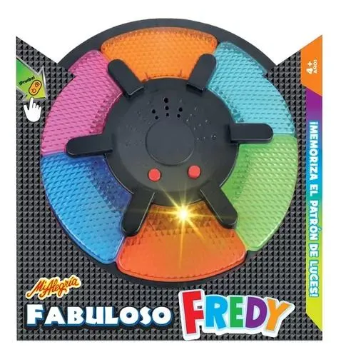Juego De Memoria Fabuloso Fredy Mi Alegría
