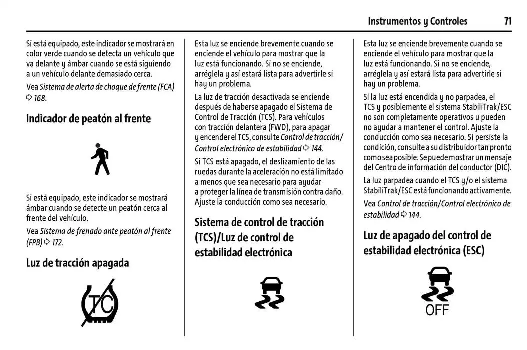Catálogo de BrightDrop 400 Y BrightDrop 600 Manual del propietario 22 de enero al 31 de diciembre 2025 - Pagina 72