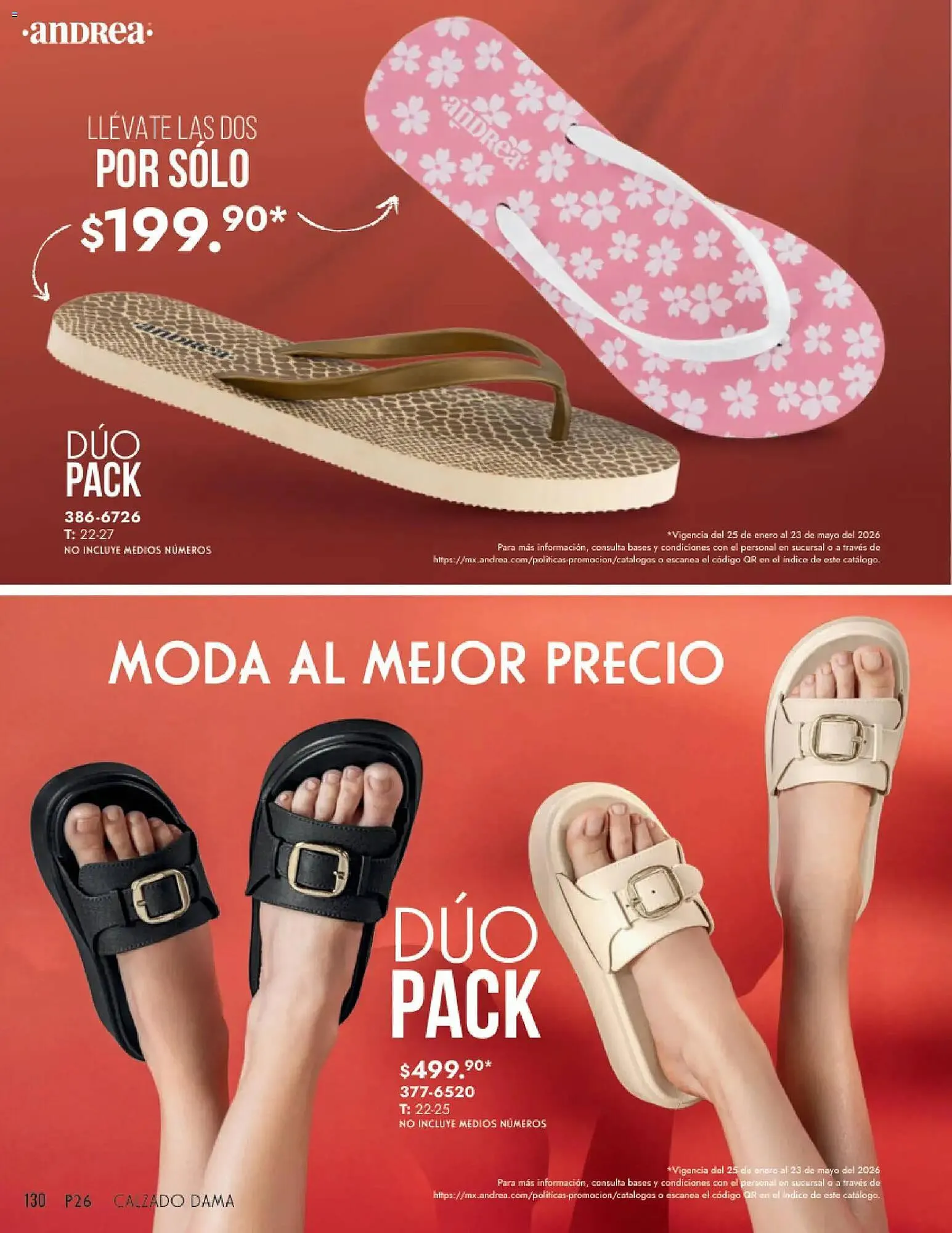 Catálogo de Catálogo Andrea 25 de enero al 24 de mayo 2026 - Pagina 130