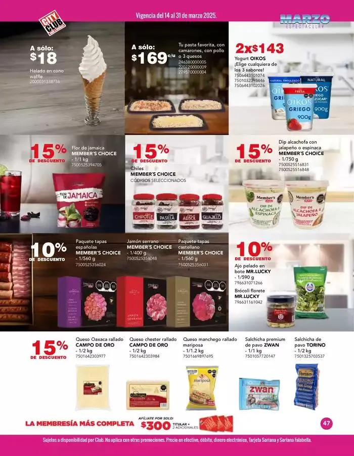 Catálogo de Marzo Espectacular 28 de febrero al 31 de marzo 2025 - Pagina 47