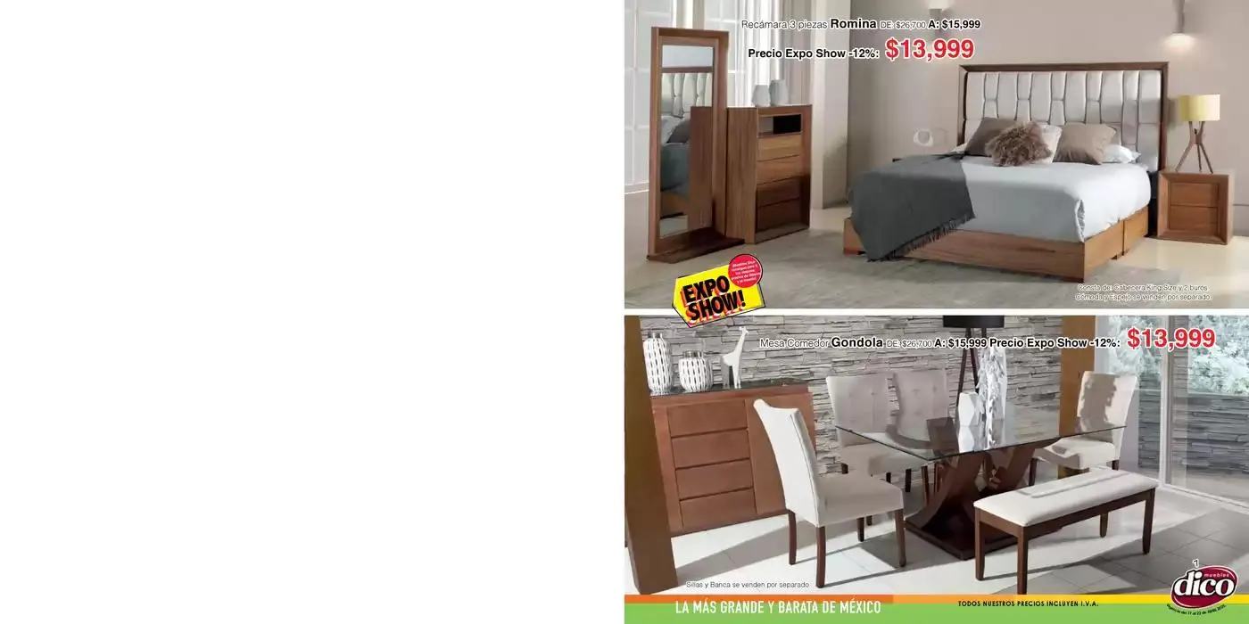Catálogo de Muebles Dico Exposhow Centro Abril 25 17 de abril al 22 de abril 2025 - Pagina 7