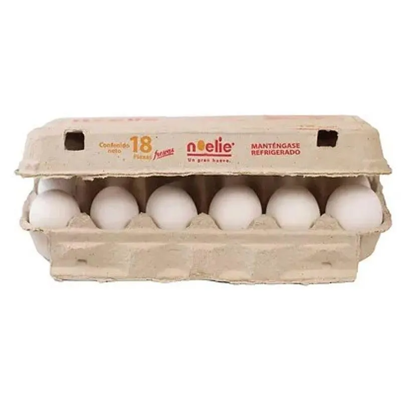 Huevo Blanco Grande 18 Pz