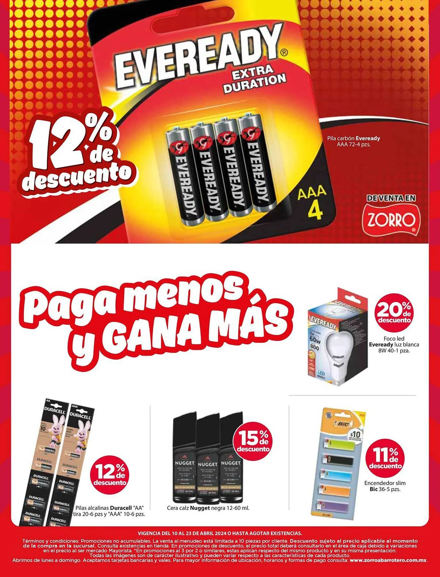 Catálogo de Catálogo Zorro 12 de abril al 23 de abril 2024 - Pagina 30