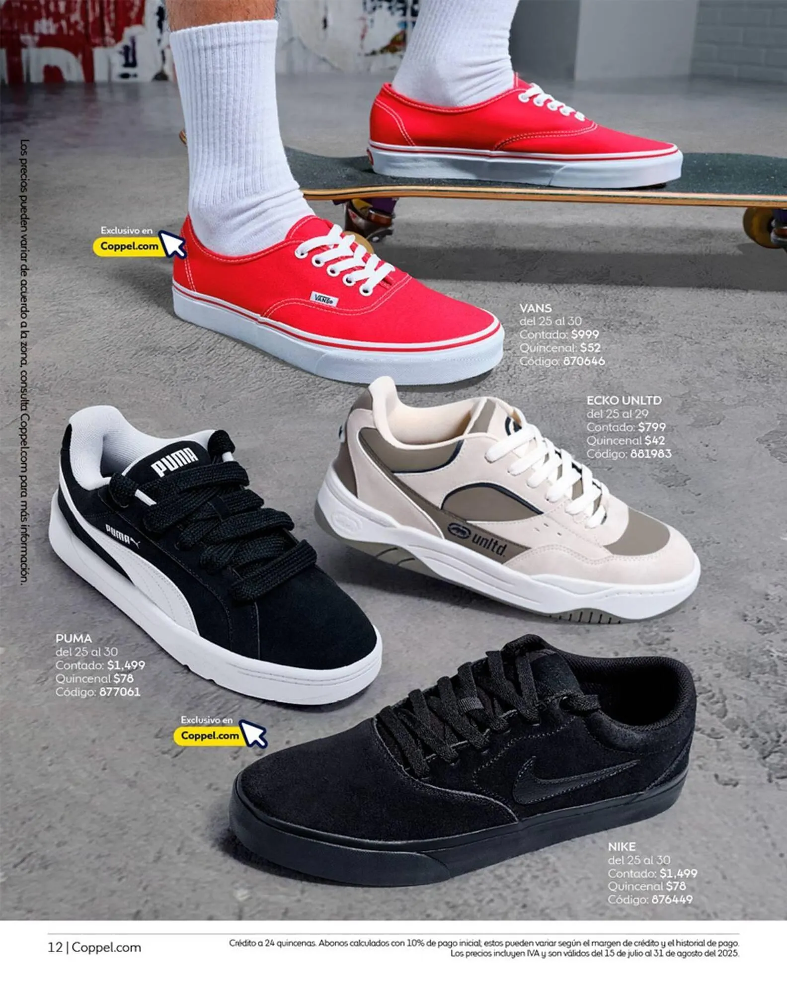 Catálogo de Catálogo Coppel 1 de julio al 31 de agosto 2025 - Pagina 12
