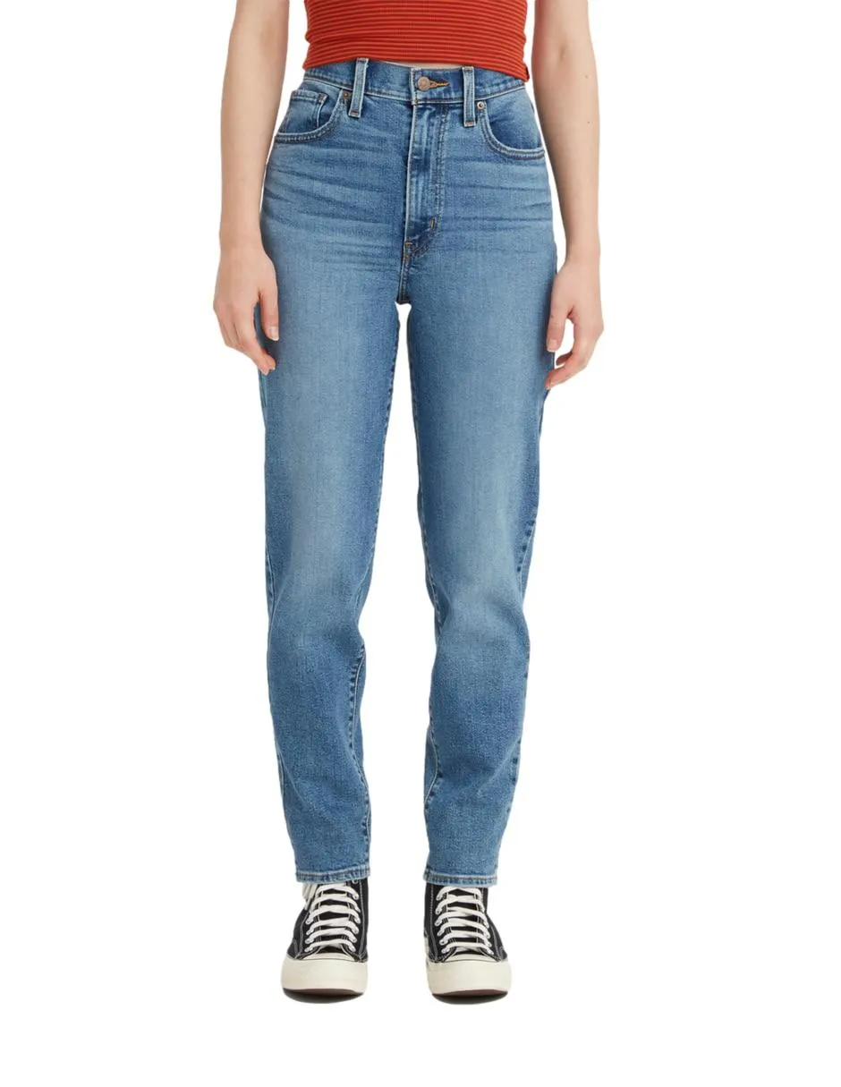Jeans mom Levi's corte cintura para mujer