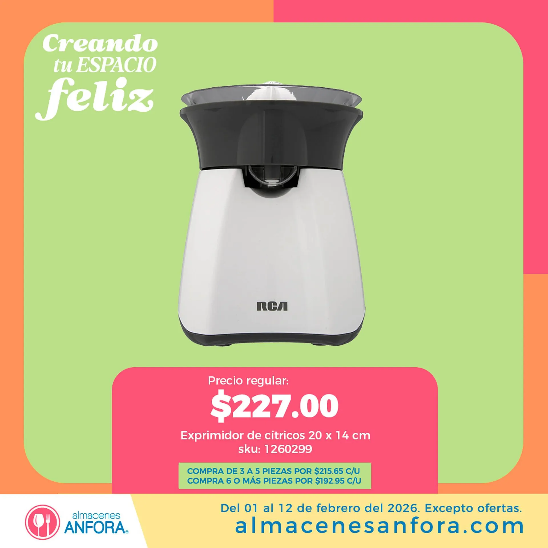 Catálogo de Catálogo Almacenes Anfora 11 de febrero al 12 de febrero 2026 - Pagina 2