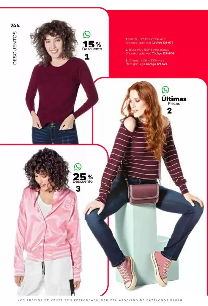 Catálogo de Pakar Ropa 31 de enero al 31 de agosto 2025 - Pagina 244
