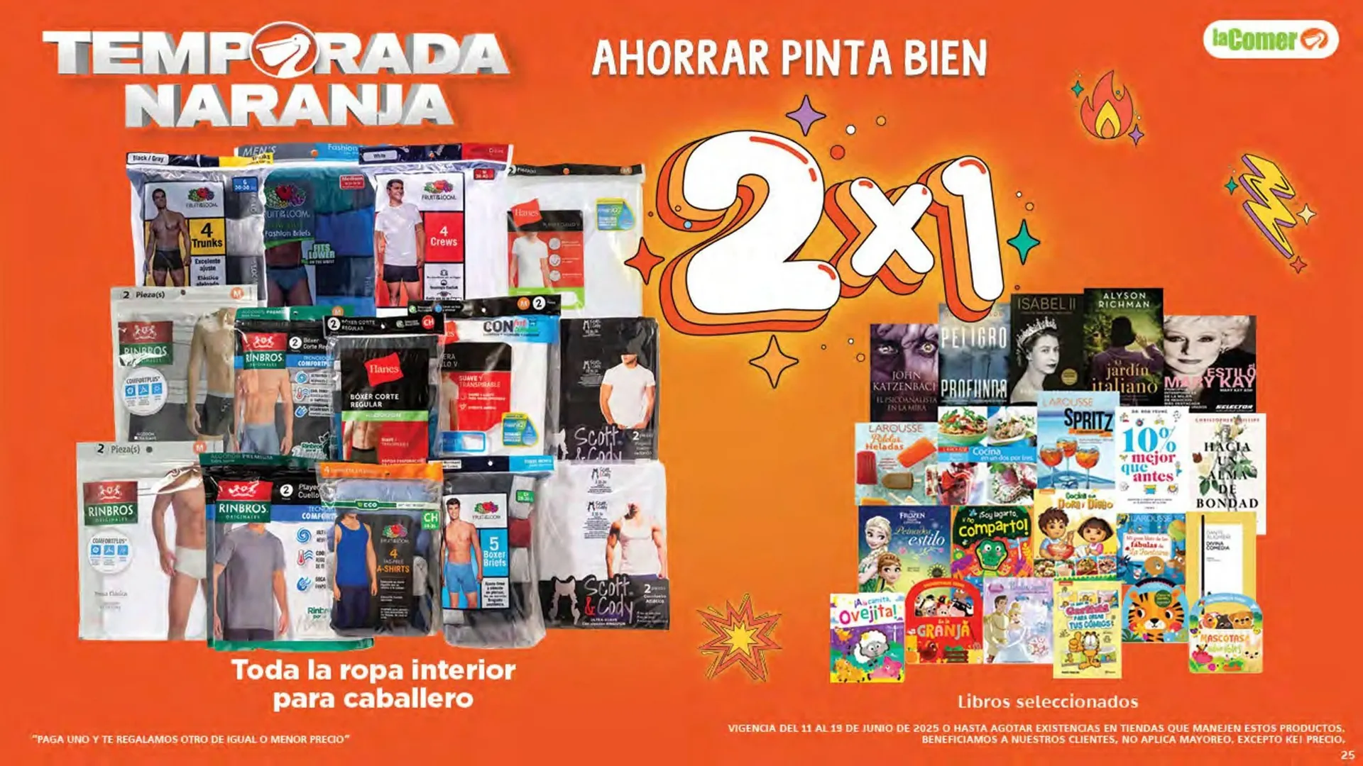 Catálogo de Catálogo La Comer 11 de junio al 19 de junio 2025 - Pagina 25