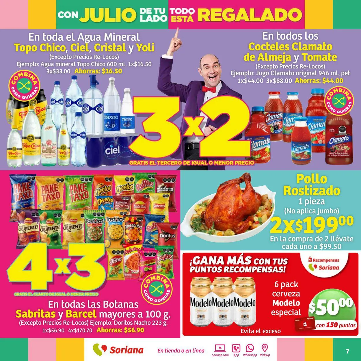 Catálogo de Soriana - Folleto Julio Regalado Super Nacional Oferta actual 20 de julio al 26 de julio 2023 - Pagina 7