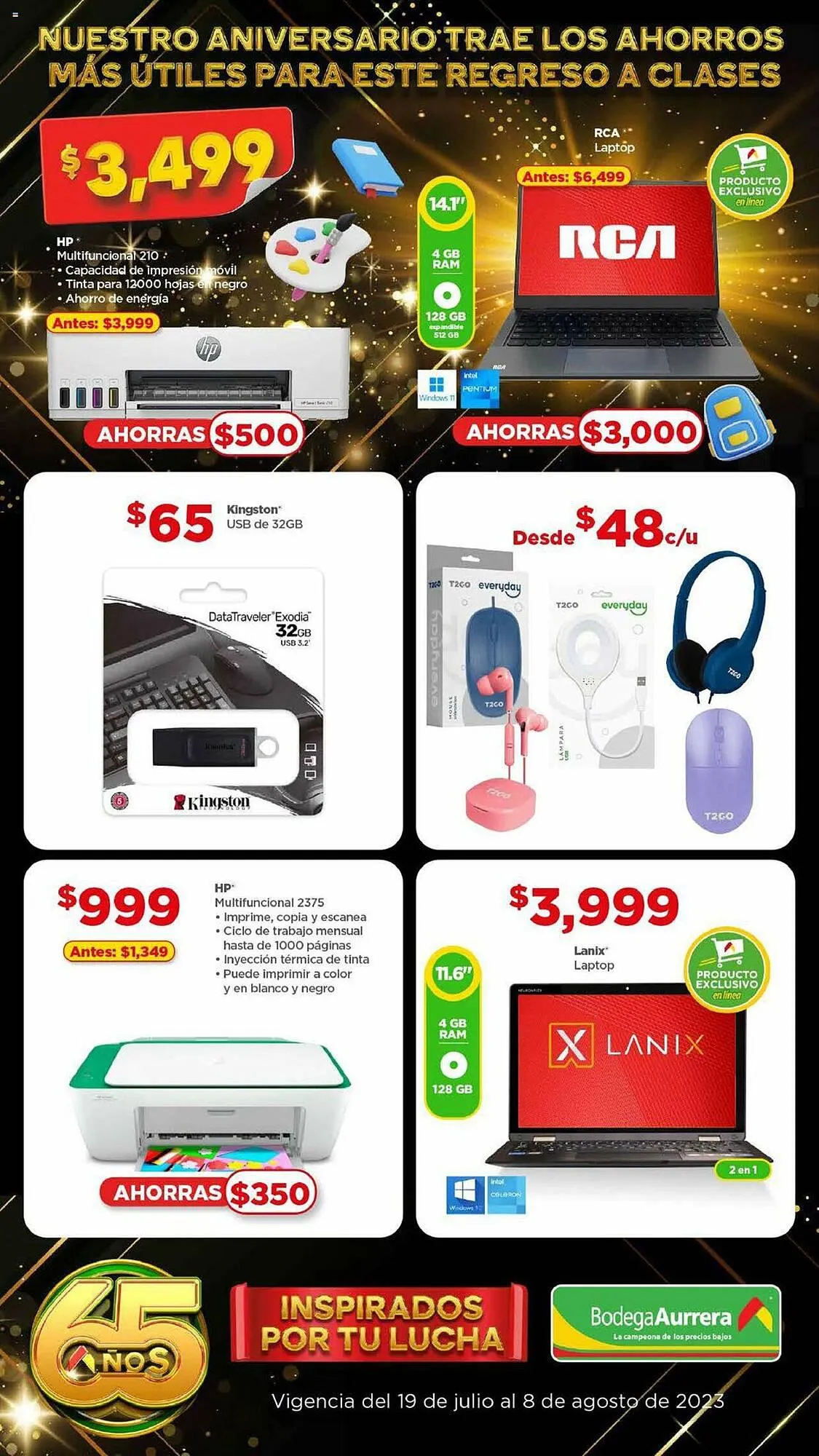 Catálogo de Catálogo Bodega Aurrerá 19 de julio al 8 de agosto 2023 - Pagina 3