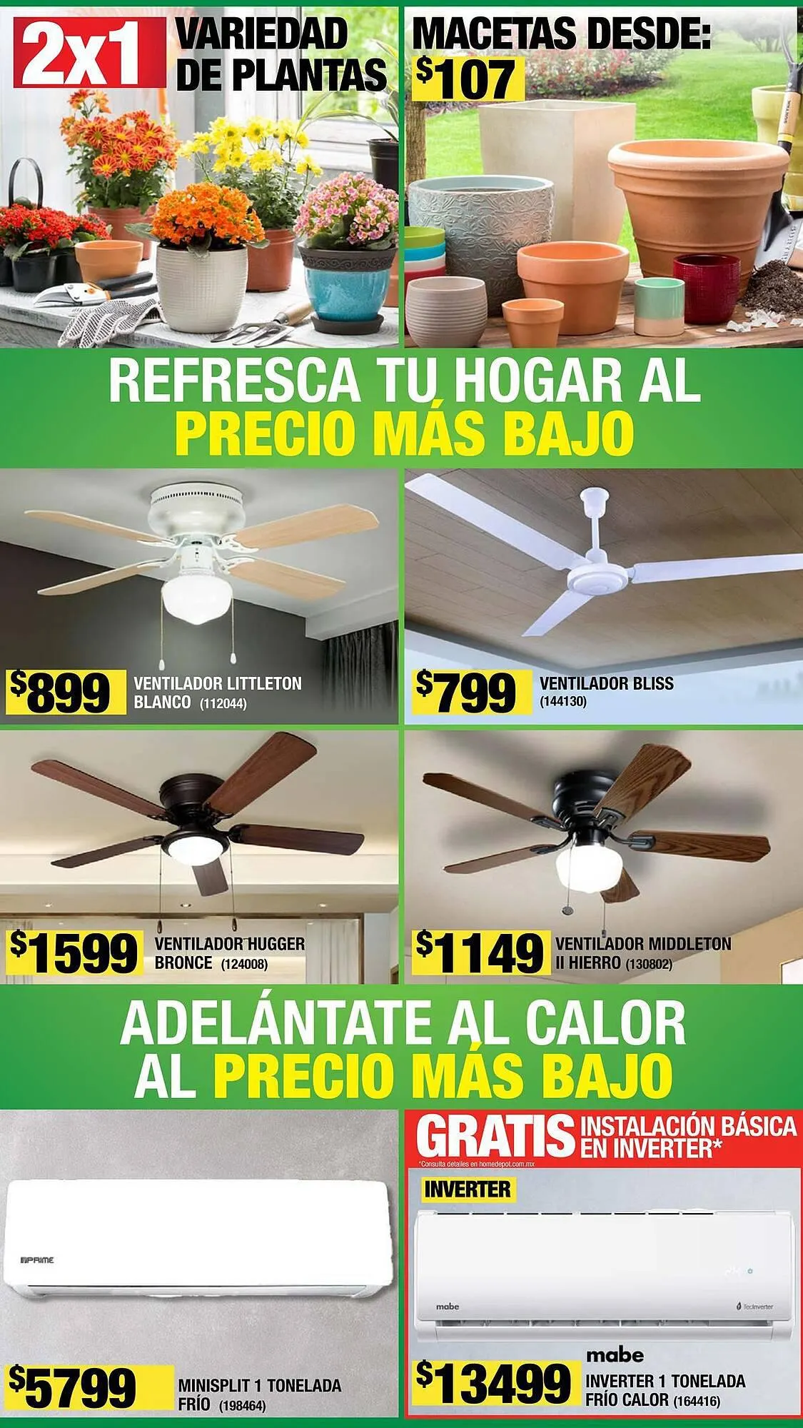 Catálogo de Catálogo The Home Depot 14 de marzo al 10 de abril 2024 - Pagina 9