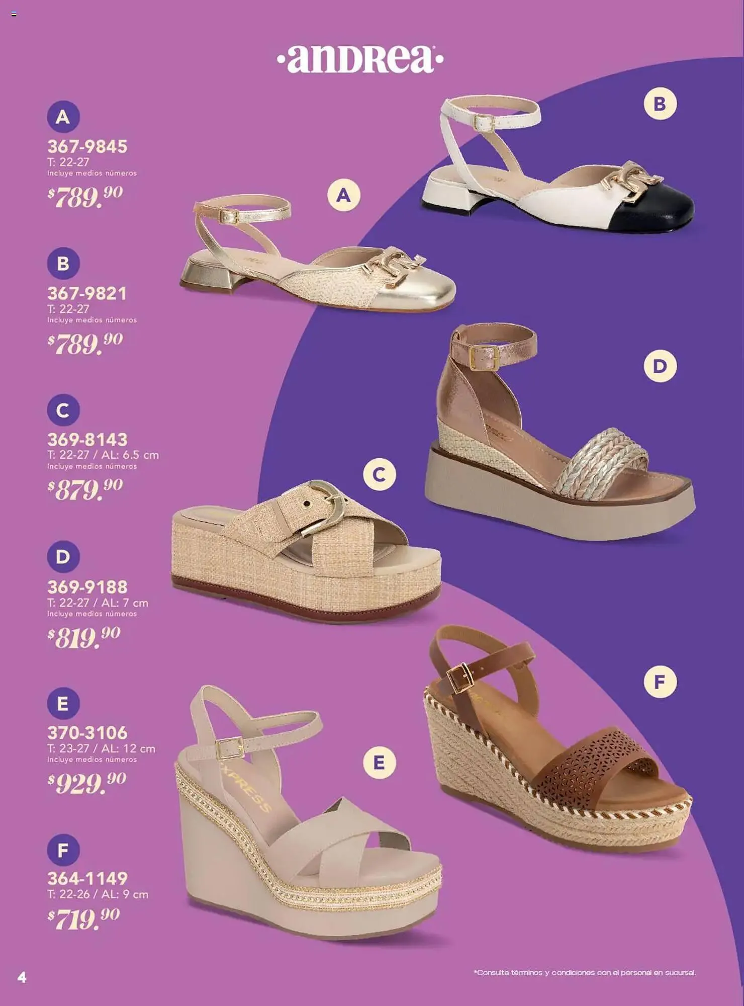 Catálogo de Catálogo Andrea 30 de marzo al 24 de mayo 2025 - Pagina 4